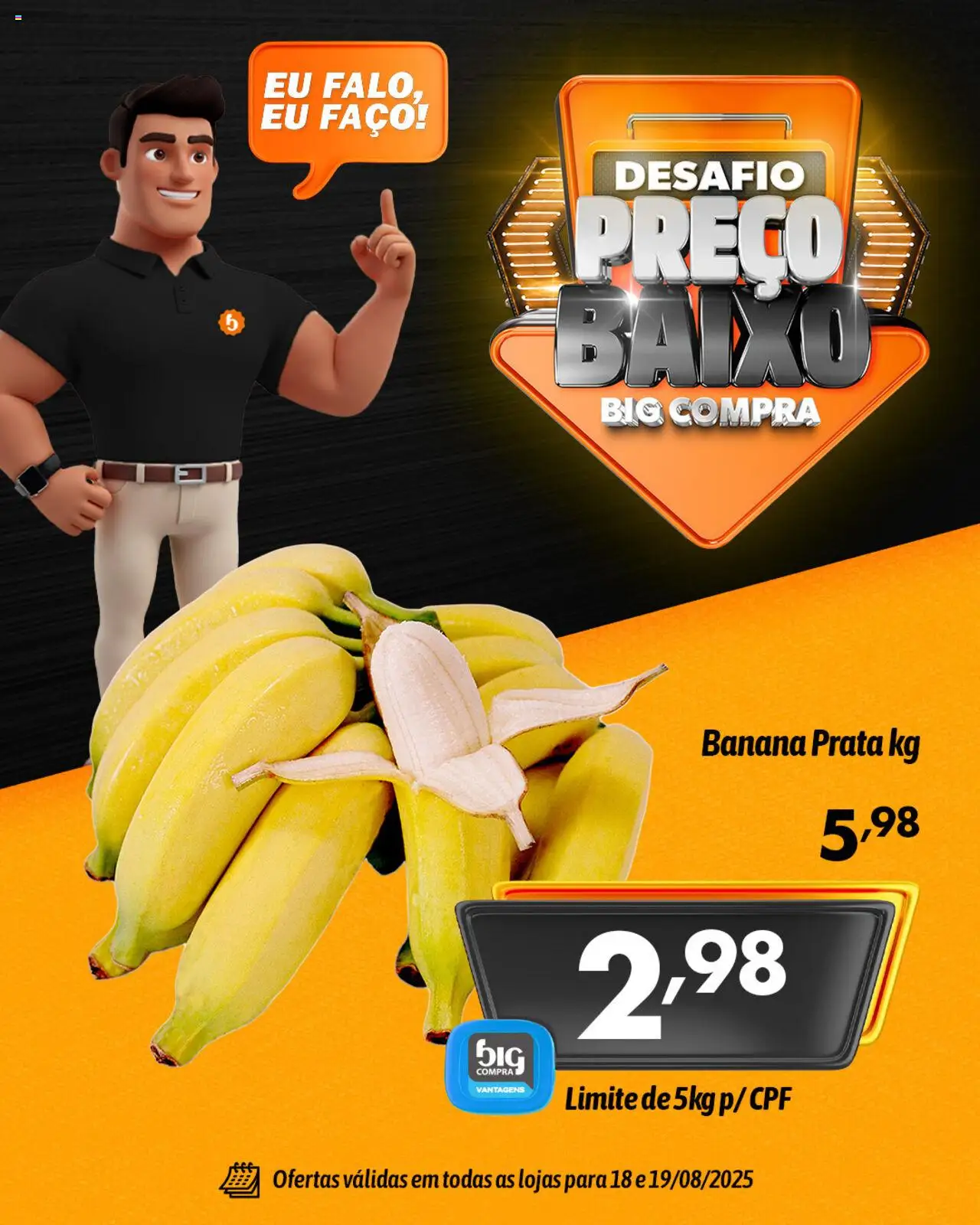 Big Compra Folheto - válido de 18.08.2025 | Página: 1 | Produtos: Baixo