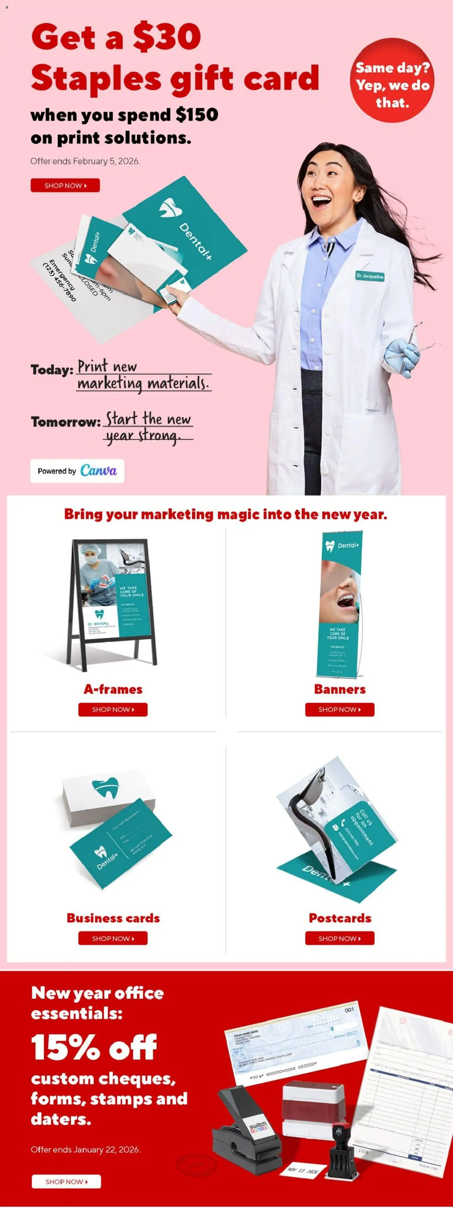 Staples flyer valid from 09.01.2026 | Page: 8