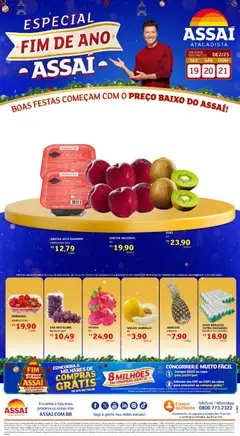 Encarte Assaí Atacadista - RR - Pré-Visualização do folheto da loja Assaí Atacadista, válido de 19.12.2025