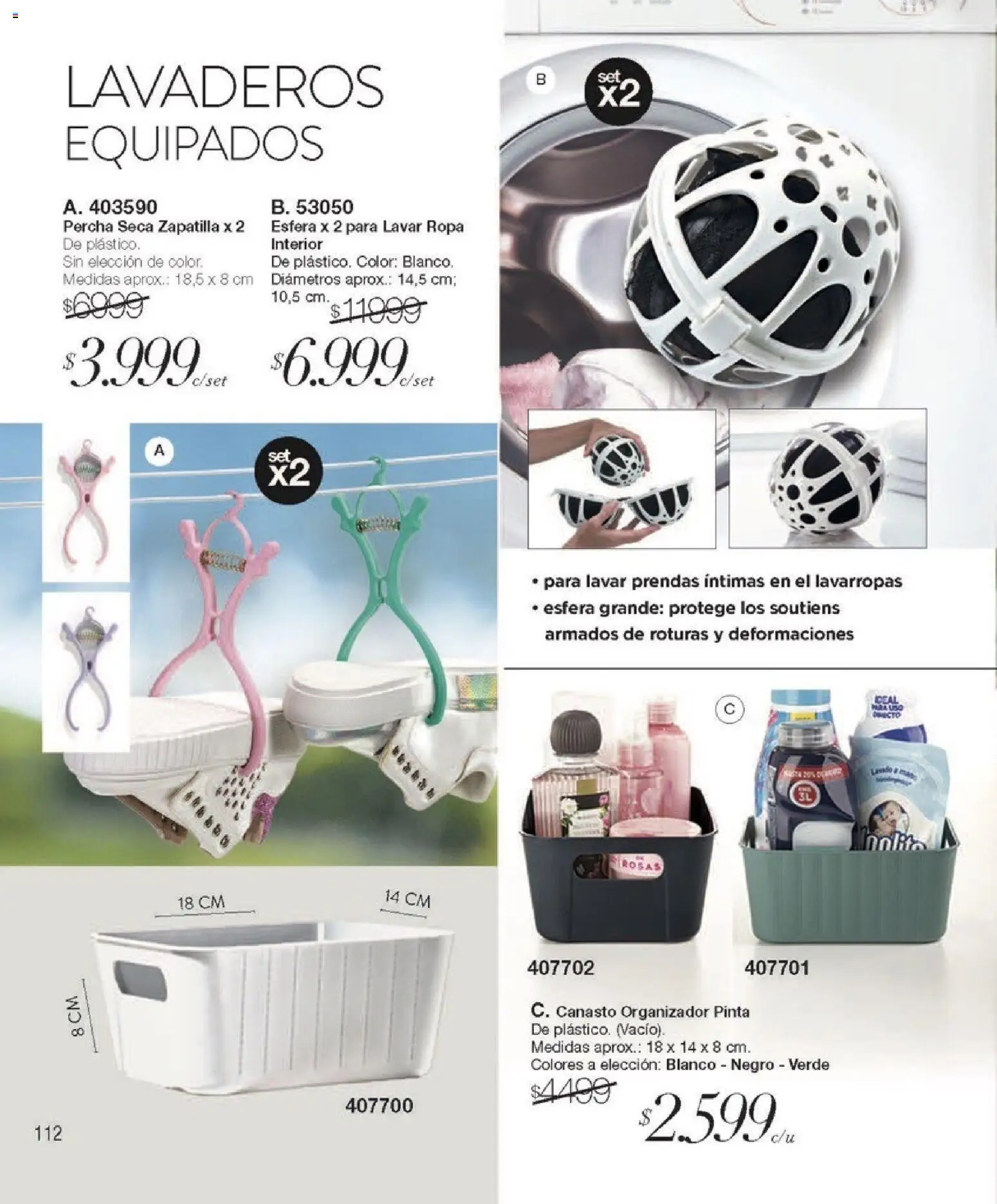 Violetta - Violetta Cosméticos │ válido desde el 05.02.2026 | Página: 112 | Productos: Organizador, Percha, Ropa, Lavarropas