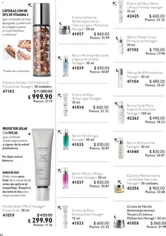 Vista previa de Oriflame Black Friday, nuevo folleto de la tienda, válido en México a partir del 22.11.2025 | Página: 60 | Productos: Serum, Crema, Peeling, Protector solar