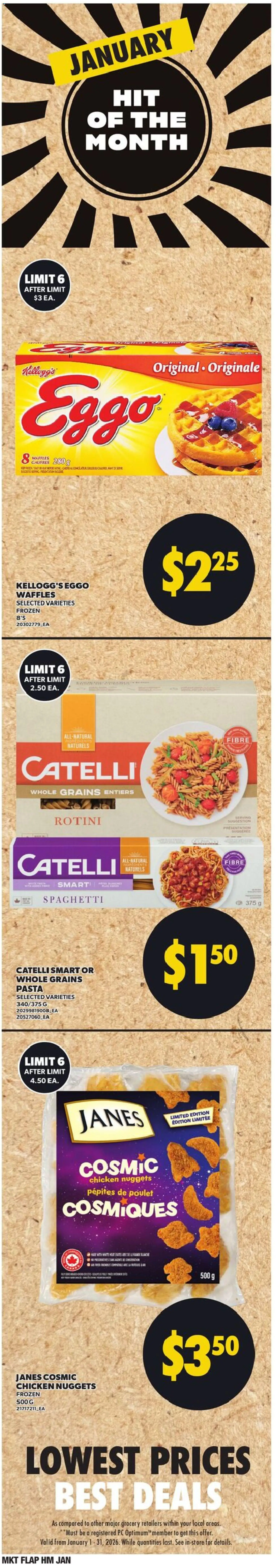 Independent Grocer flyer valid from 15.01.2026 | Page: 5 | Products: Pasta, PC, Chicken