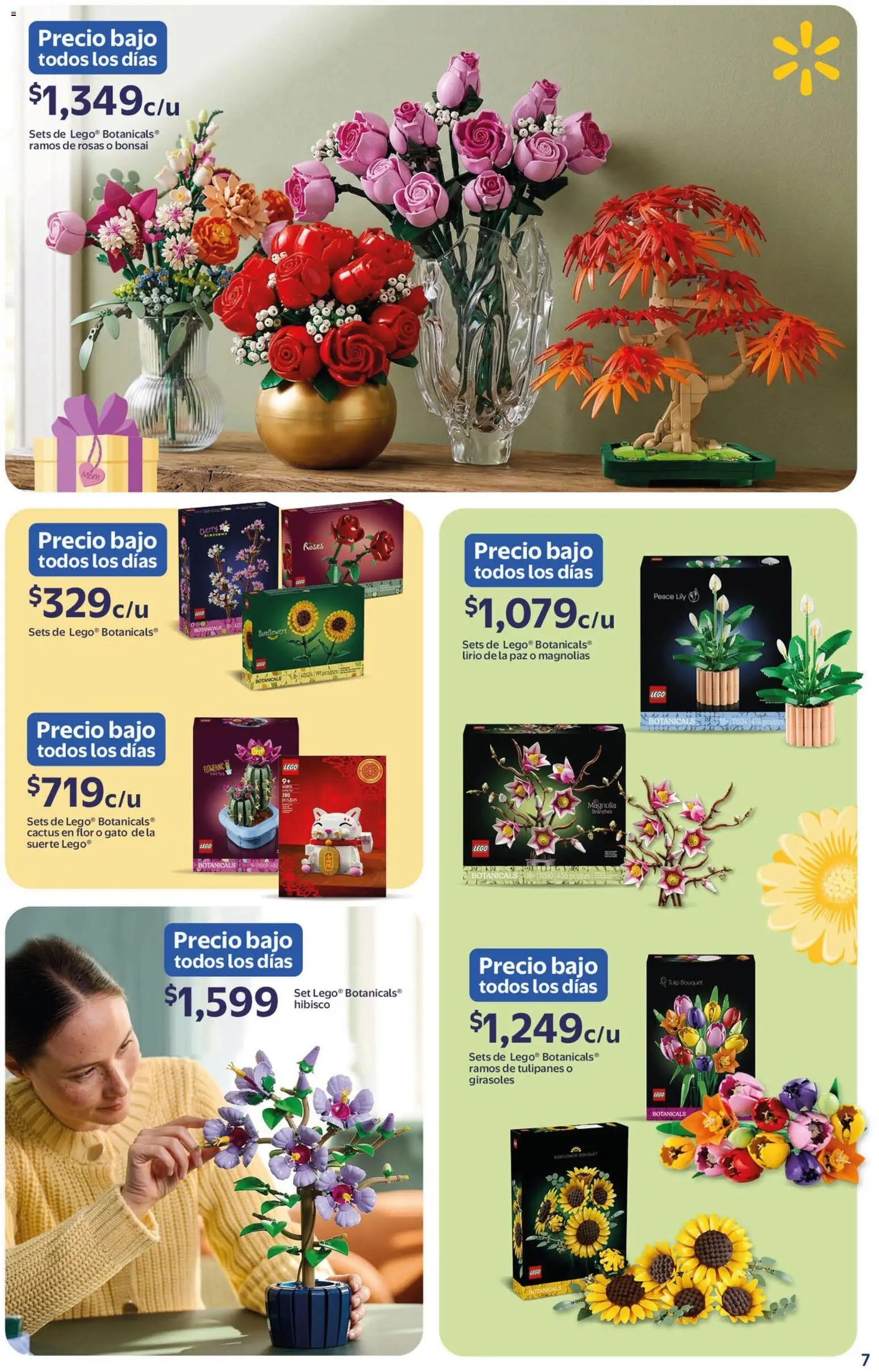 Nuevas ofertas de Walmart válidas en toda la República Mexicana desde el 15.04.2026. ¡Encuentra las mejores ofertas en Walmart folleto Precios bajos todos los días! | Página: 7