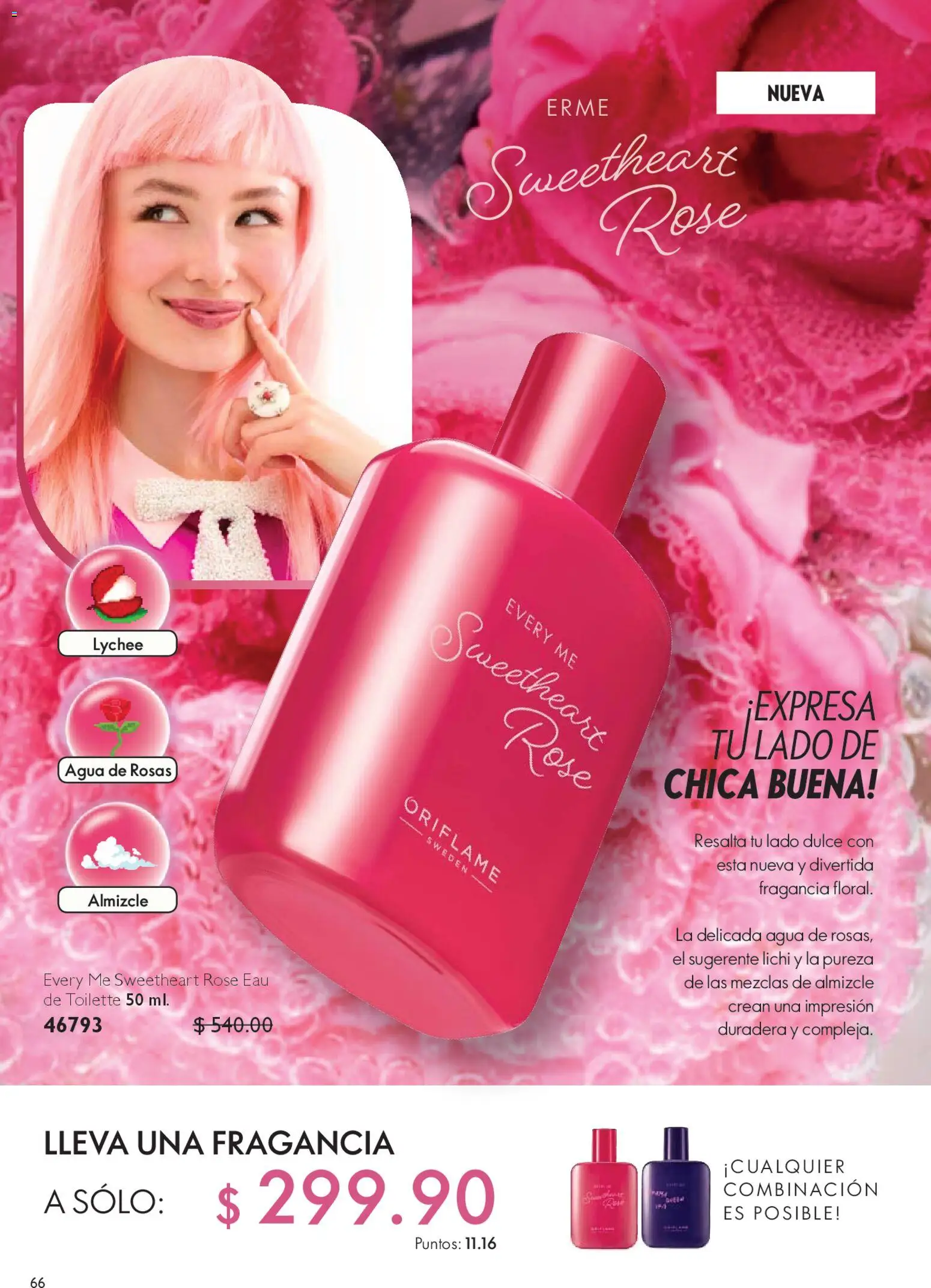 Nuevas ofertas de Oriflame válidas en toda la República Mexicana desde el 25.10.2025. ¡Encuentra las mejores ofertas en Oriflame Buen Fin! | Página: 66 | Productos: Agua, Fragancia