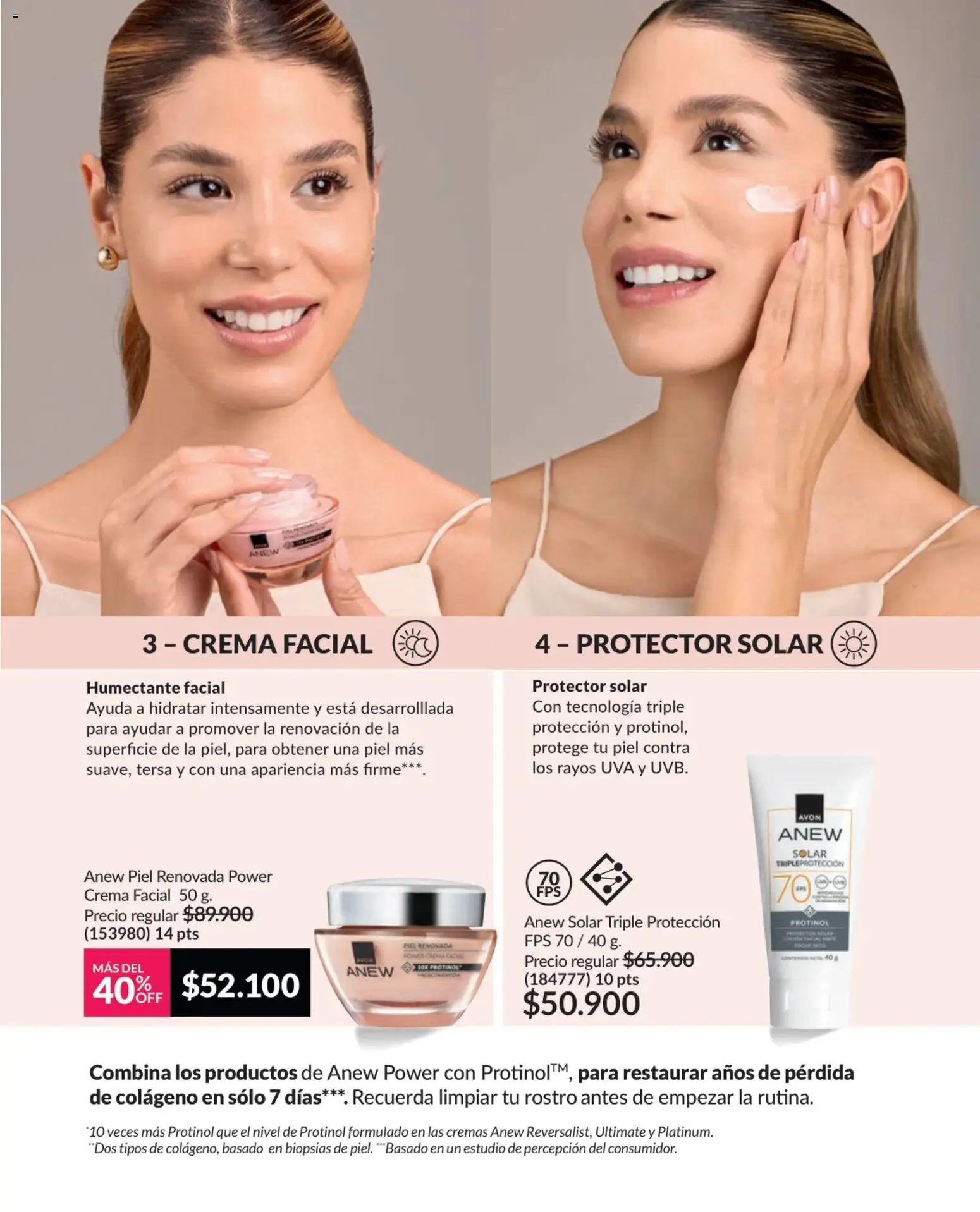 Avon revista - valida desde el 17.11.2025 | Página: 101 | Productos: Crema, Uva, Protector solar