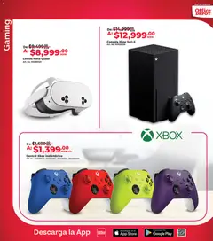 Vista previa de Office Depot catálogo, nuevo folleto de la tienda, válido en México a partir del 01.03.2026 | Página: 18 | Productos: Lentes, Xbox