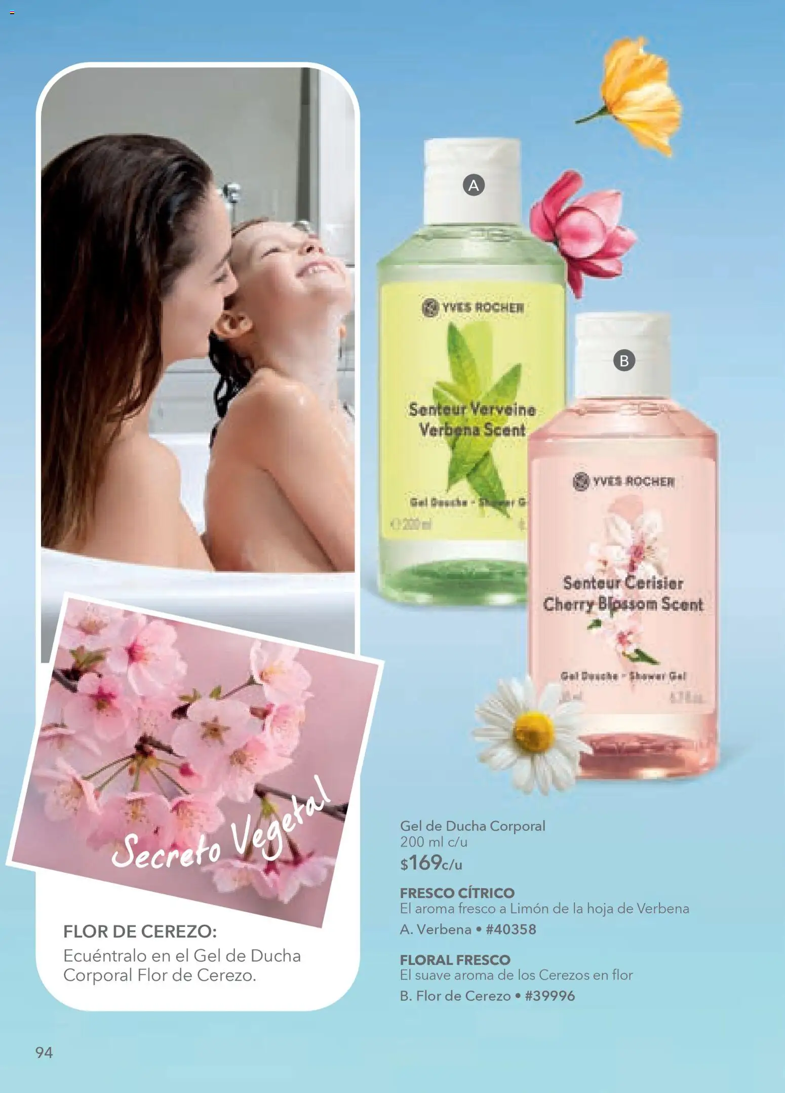 Nuevas ofertas de Yves Rocher válidas en toda la República Mexicana desde el 24.03.2026. ¡Encuentra las mejores ofertas en Yves Rocher campaña 5 2026! | Página: 96 | Productos: Limón, Gel de ducha