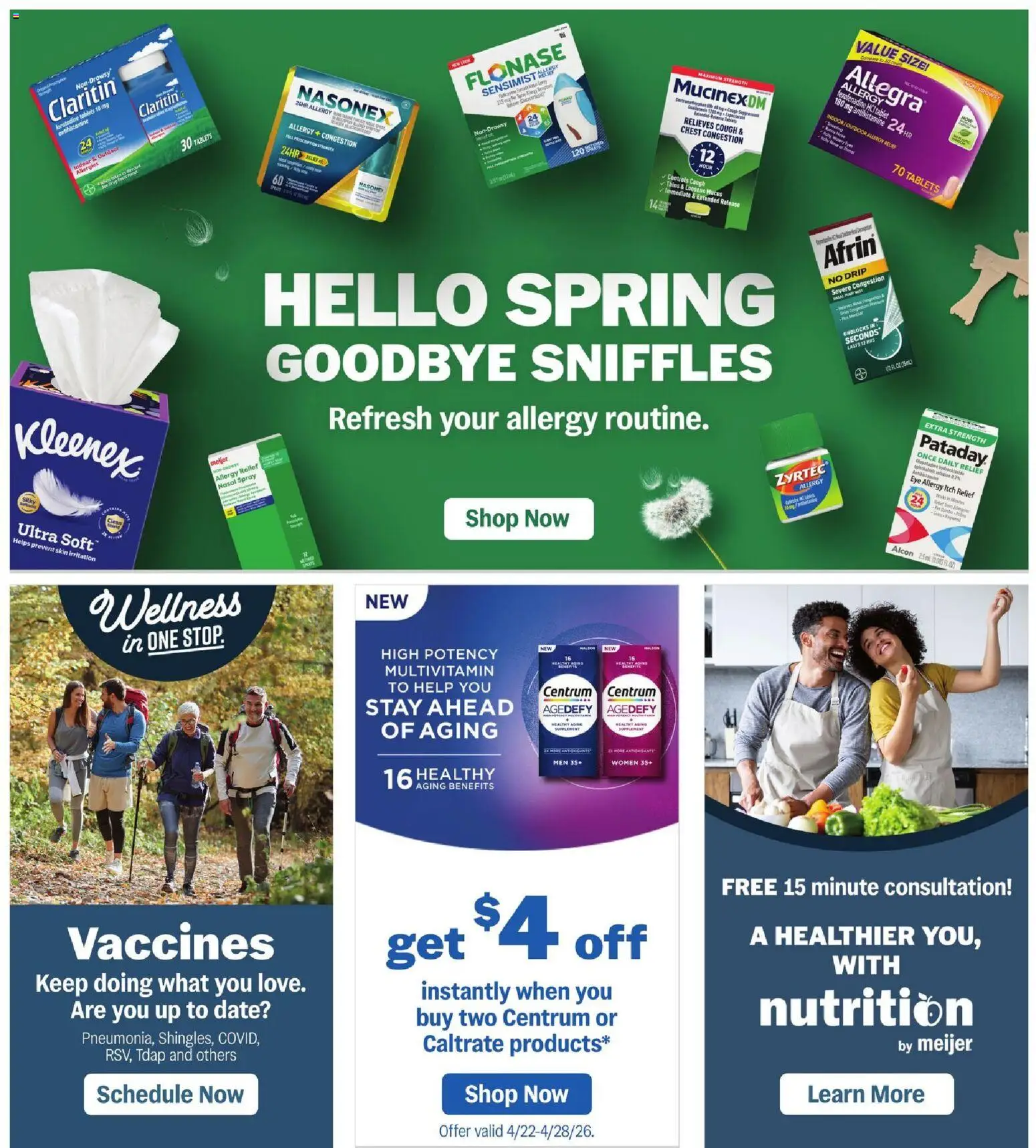 Meijer Weekly Ad - valid from 22.04.2026 | Page: 43 | Products: Multivitamin, Date, Tablet