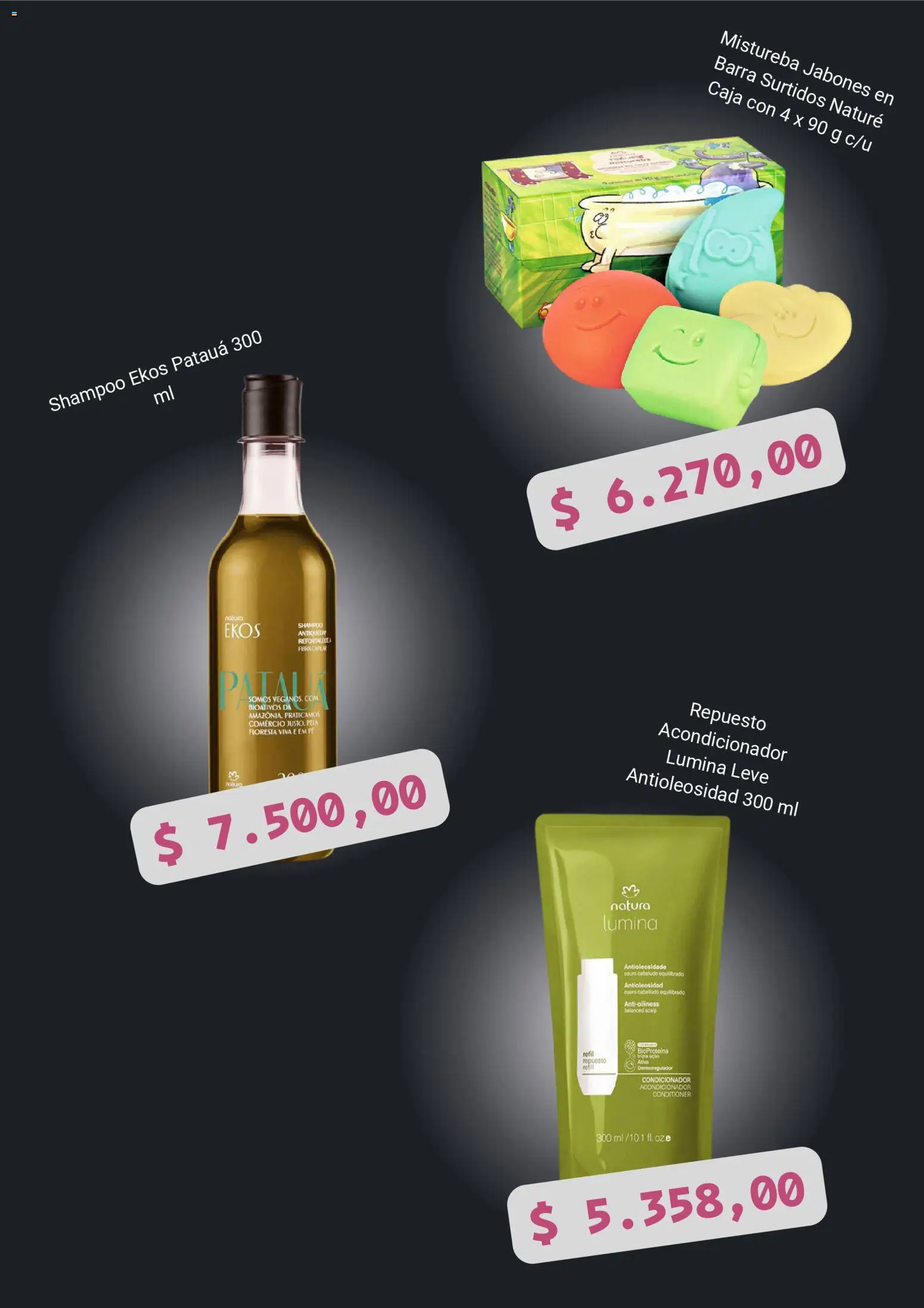 Catálogo Natura Black Friday │ válido desde el 27.11.2025 | Página: 4 | Productos: Caja, Shampoo, Acondicionador