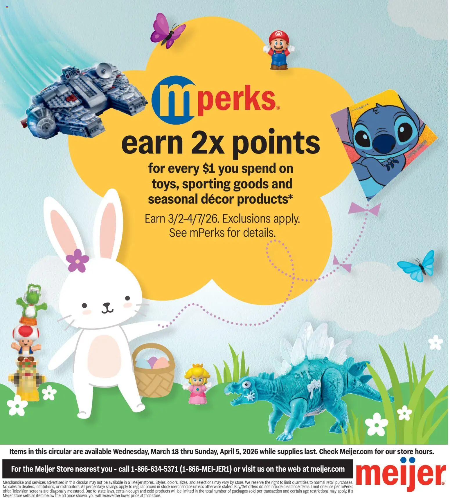 Meijer Meijer Easter Gift Guide - valid from 18.03.2026 | Page: 25 | Products: Television