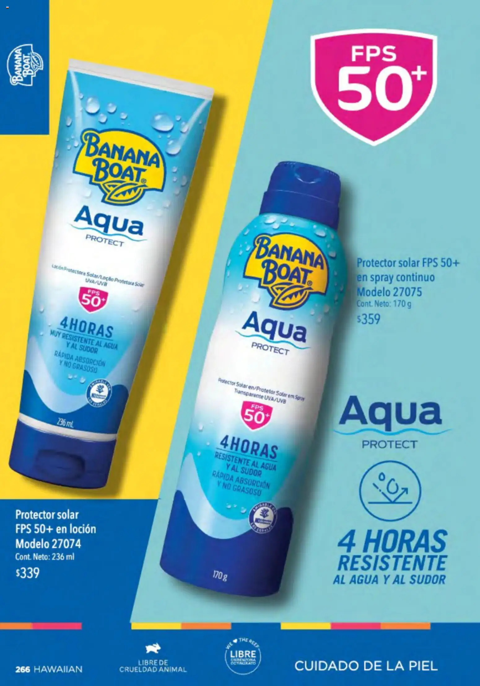 Nuevas ofertas de Ilusión válidas en toda la República Mexicana desde el 01.03.2026. ¡Encuentra las mejores ofertas en Ilusión catálogo Primavera! | Página: 268 | Productos: Agua, Loción, Protector solar