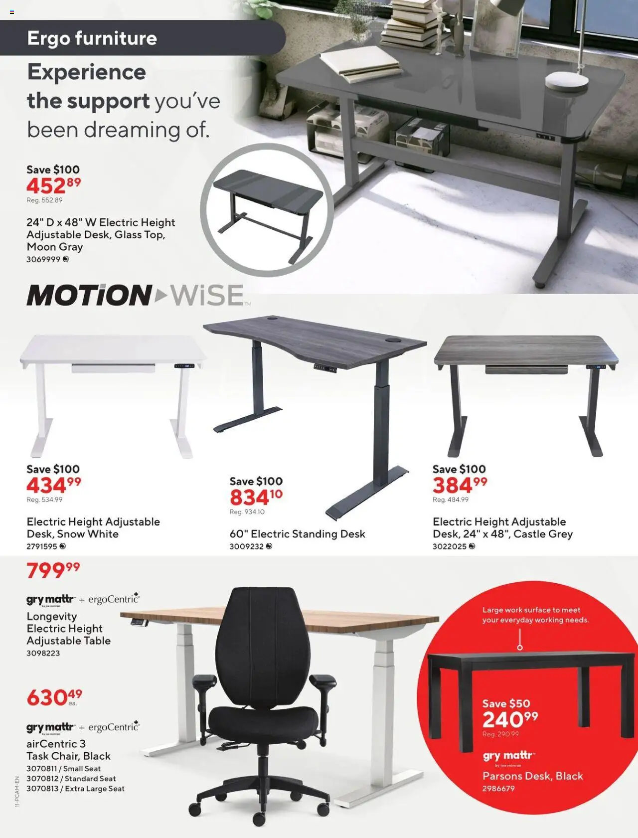 Staples flyer valid from 04.07.2025 | Page: 11 | Products: Table