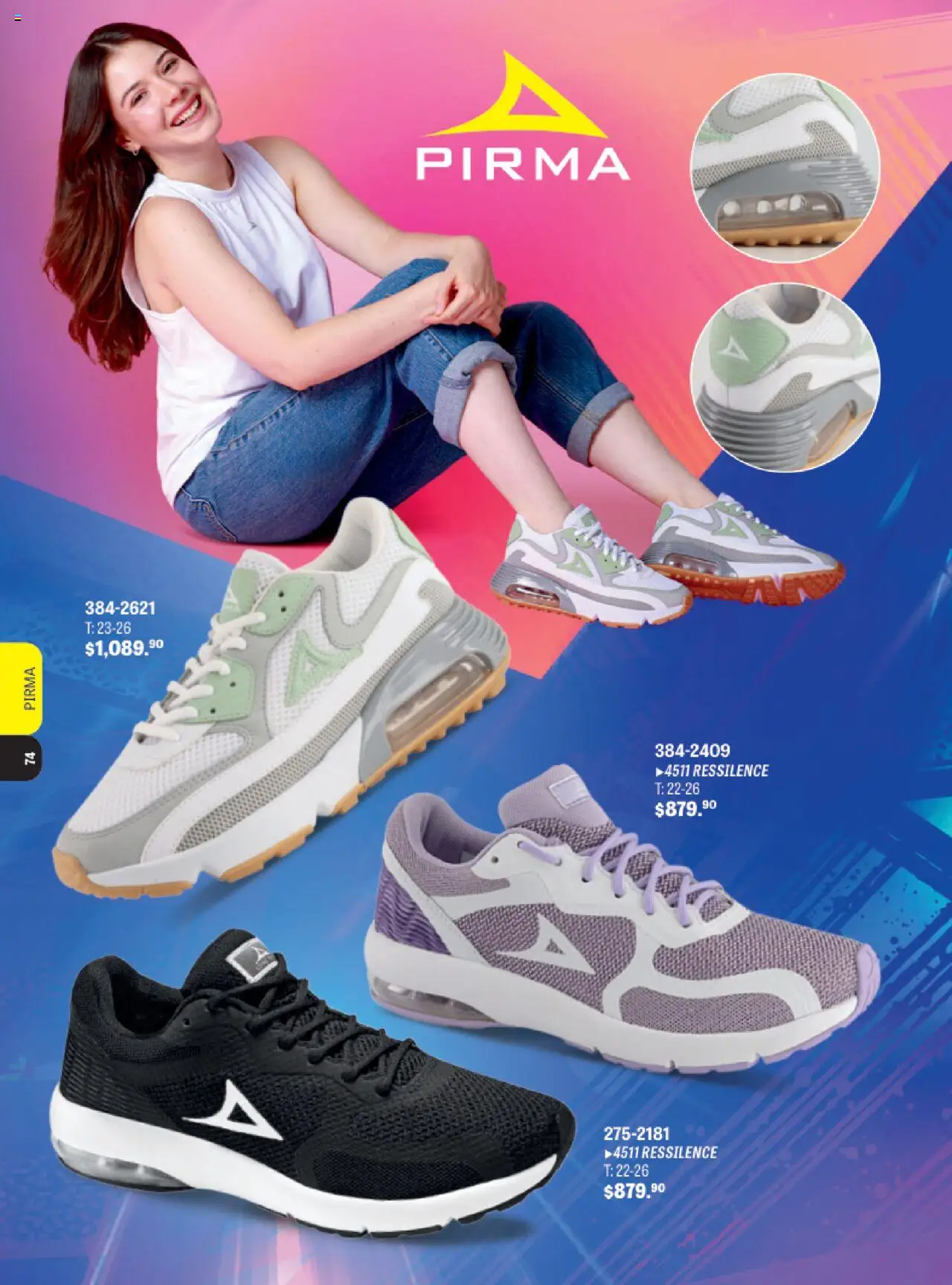 Nuevas ofertas de Andrea válidas en toda la República Mexicana desde el 13.08.2025. ¡Encuentra las mejores ofertas en Andrea - Catálogo Andrea Sport! | Página: 71