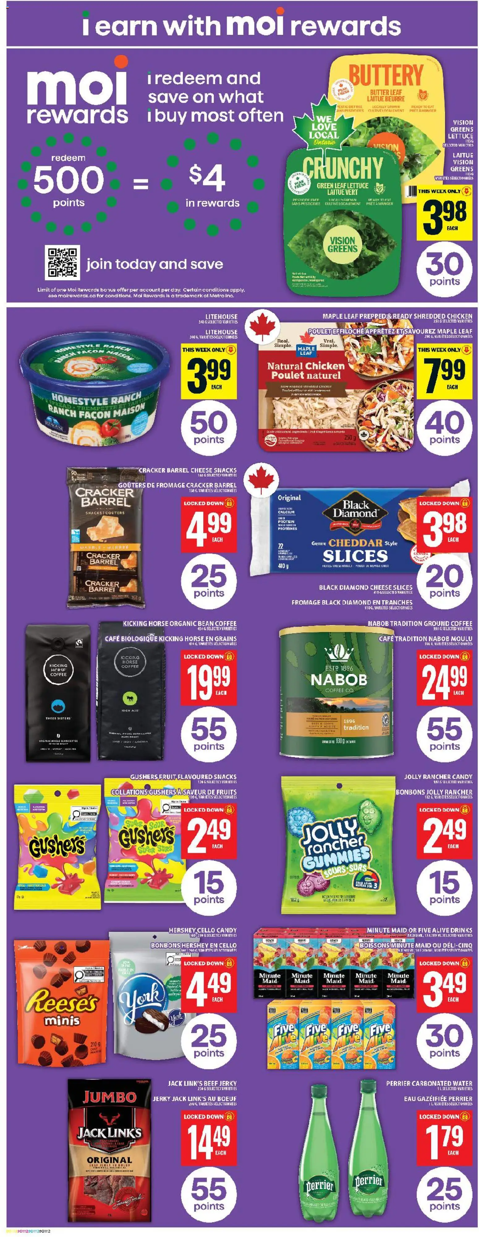 Food Basics flyer valid from 11.12.2025 | Page: 6 | Products: Beef, Hat, Cheese, Chicken