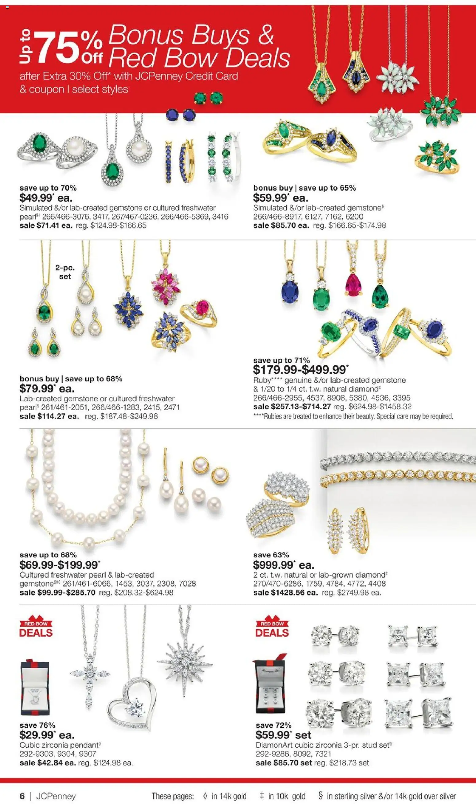JCPenney Mother’s Day Jewelry Sale - valid from 09.04.2026 | Page: 5 | Products: Bow