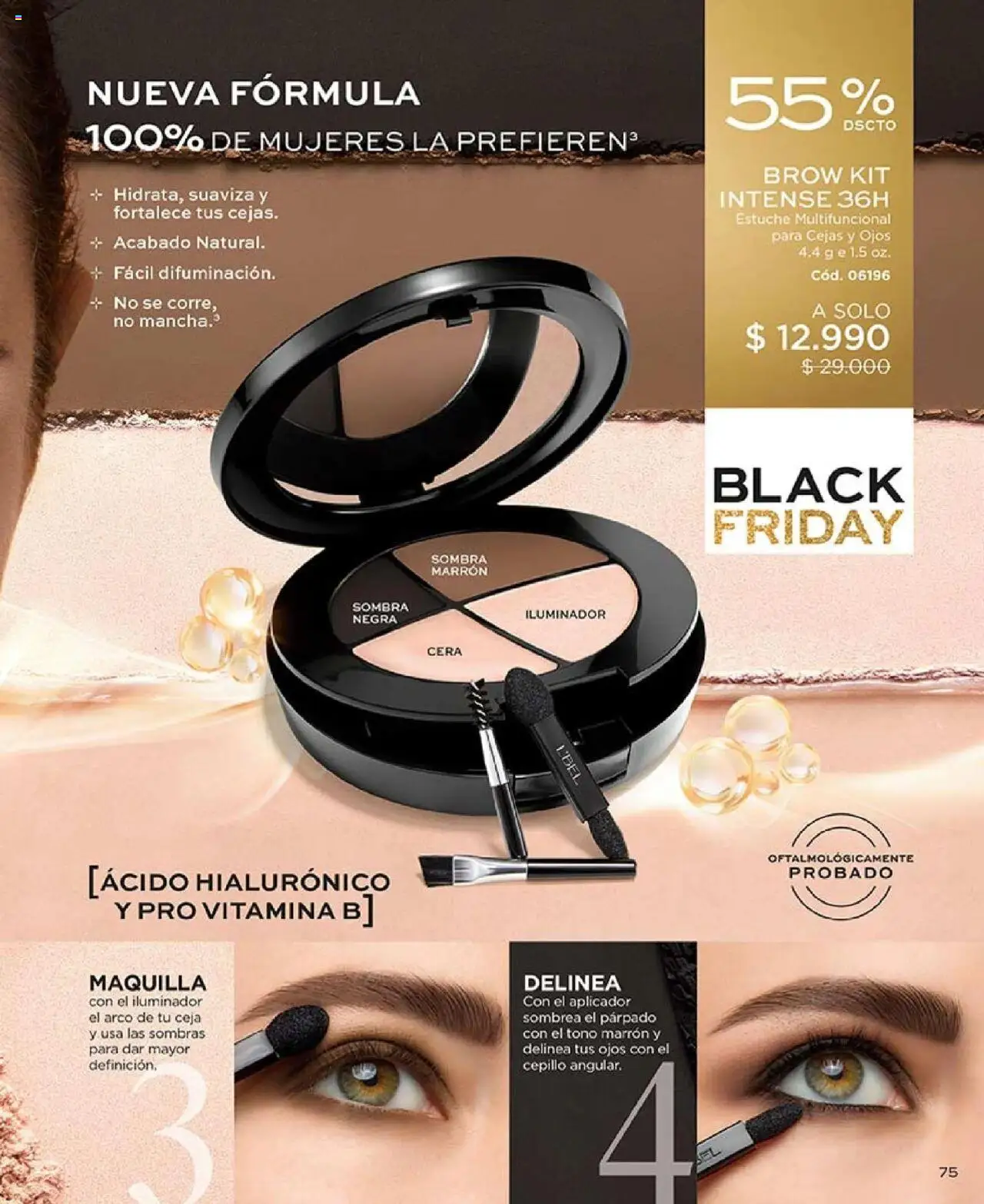 Catálogo L'Bel Campaña 17 │ válido desde el 14.10.2025 | Página: 75 | Productos: Cera, Estuche, Cepillo, Iluminador