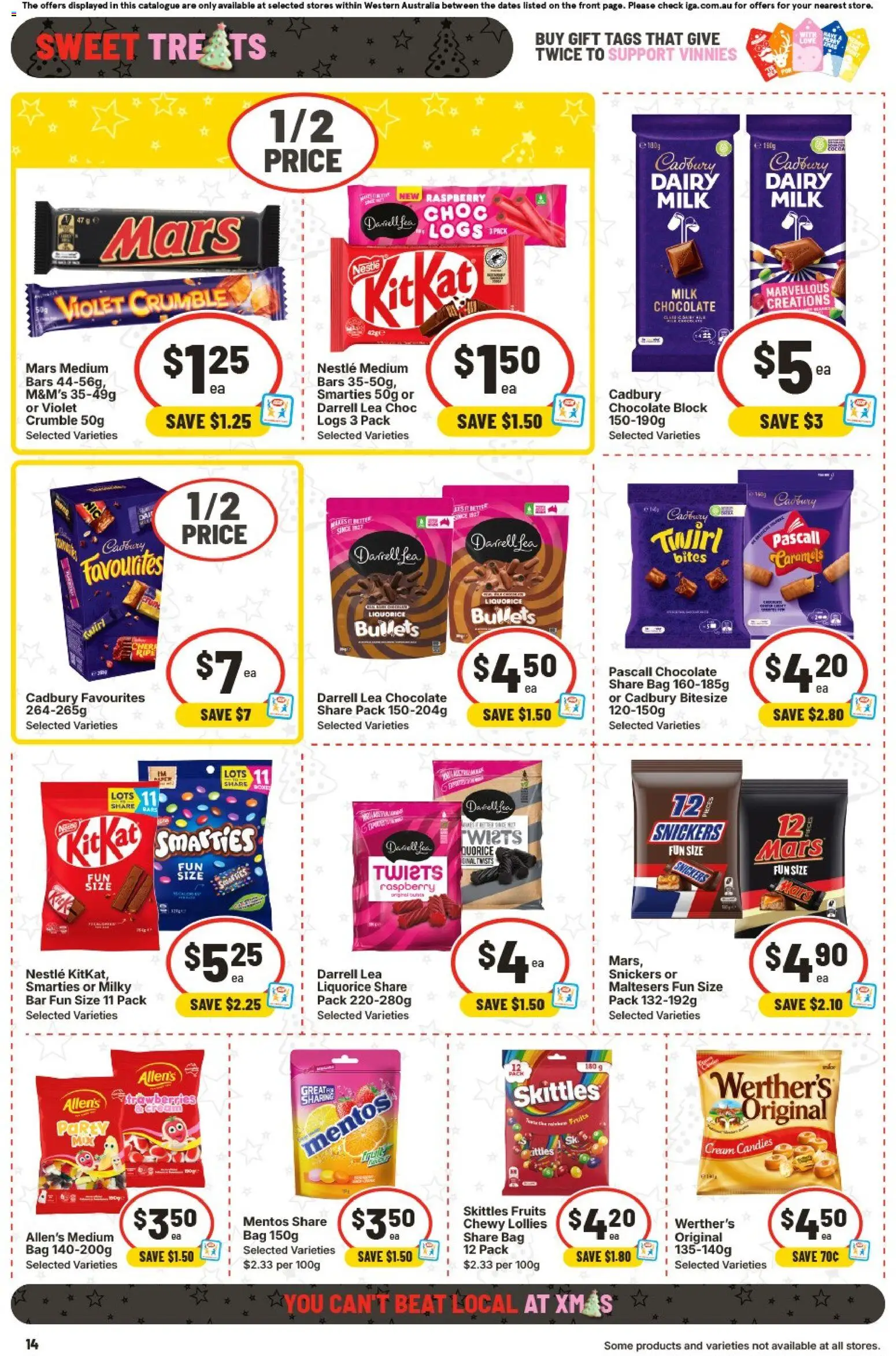 IGA catalogue - valid from 10.12.2025 | Page: 21 | Products: Dairy, Lollies, Cream, Fruits