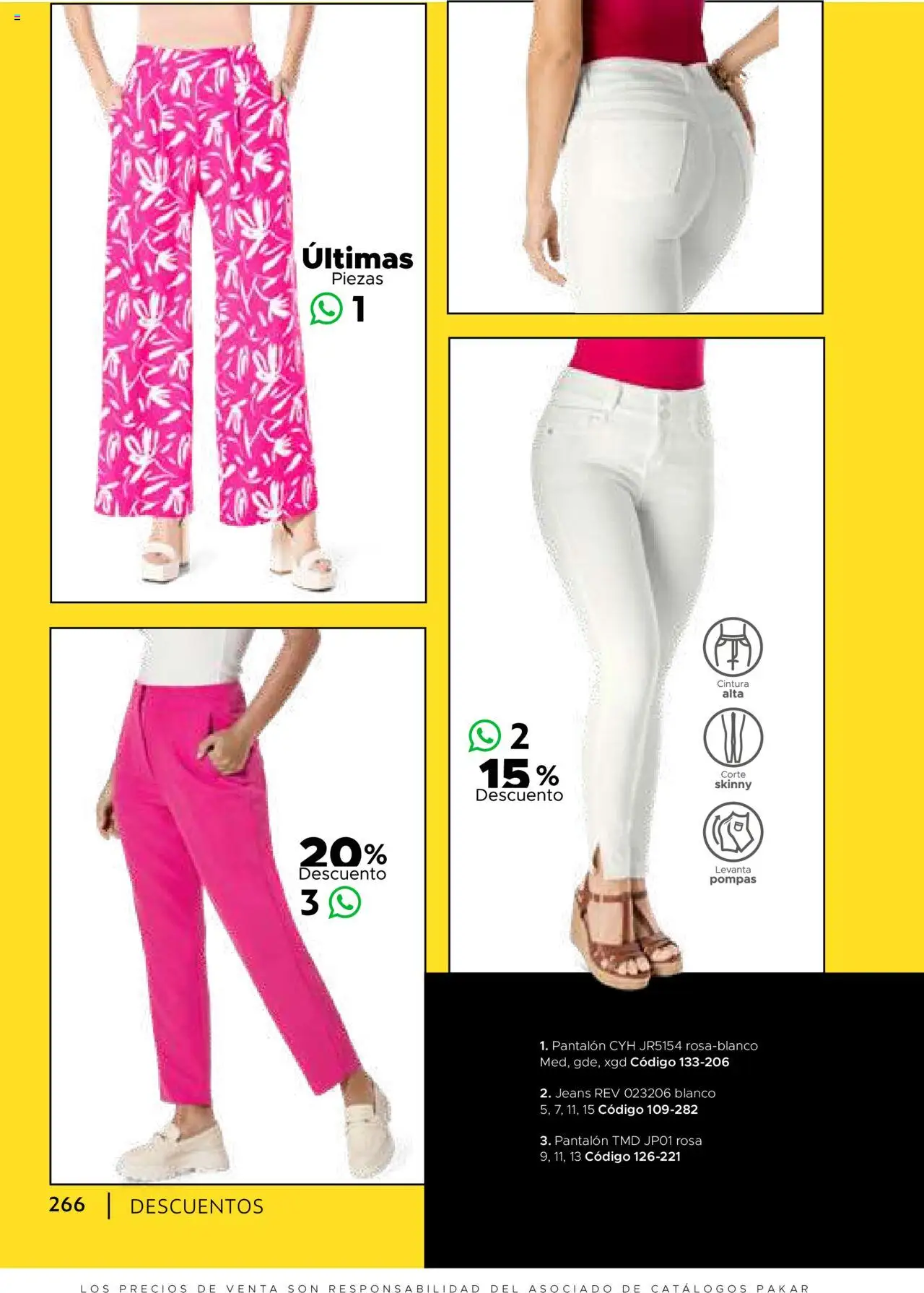 Nuevas ofertas de SC Pakar válidas en toda la República Mexicana desde el 24.07.2025. ¡Encuentra las mejores ofertas en SC Pakar Catálogo Ropa y Accesorios! | Página: 266