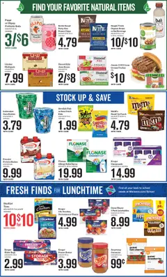 Mariano's Weekly Ad - valid from 23.07.2025 | Page: 9 | Products: Butter, Lemon, Chocolate Chip, Raspberry