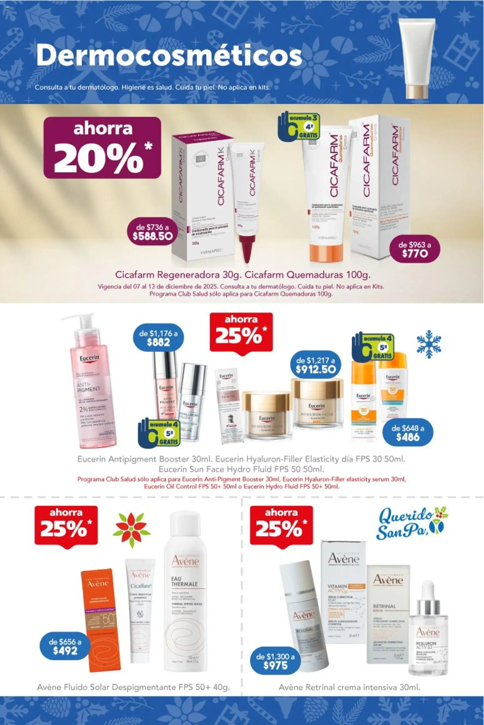 Nuevas ofertas de Farmacia San Pablo válidas en toda la República Mexicana desde el 07.12.2025. ¡Encuentra las mejores ofertas en Farmacia San Pablo catálogo! | Página: 12 | Productos: Serum, Crema