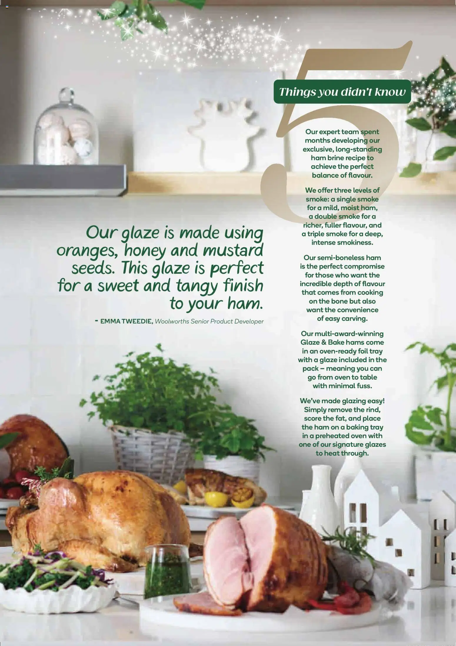 Woolworths catalogue - valid from 26.11.2025 | Page: 9 | Products: Table, Ham, Mustard, Oven