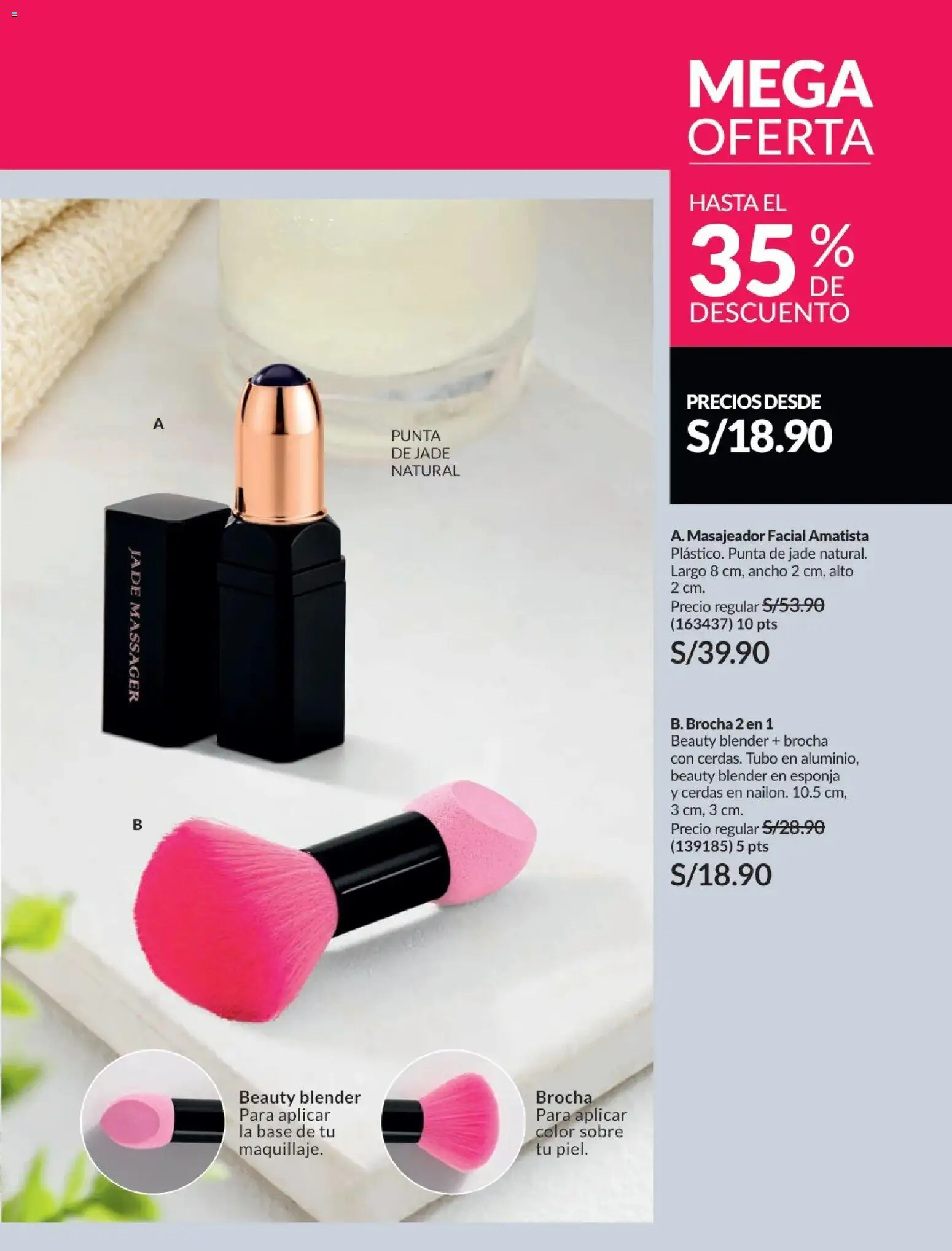 Catálogo Avon válido desde 01.02.2026 | Página: 187 | Productos: Brocha, Esponja