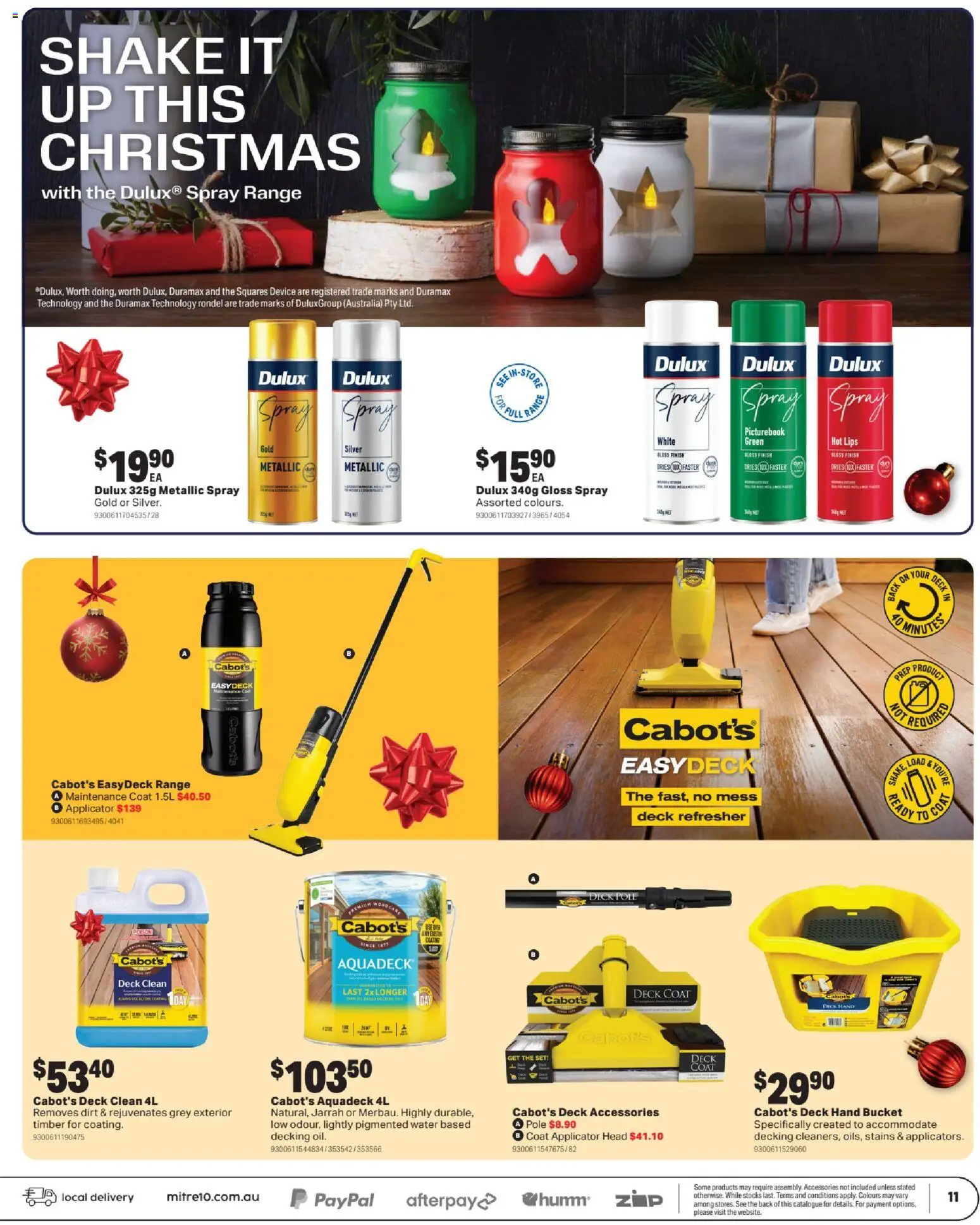 Mitre 10 catalogue - valid from 03.12.2025 | Page: 11 | Products: Coat, Water, Accessories, Device