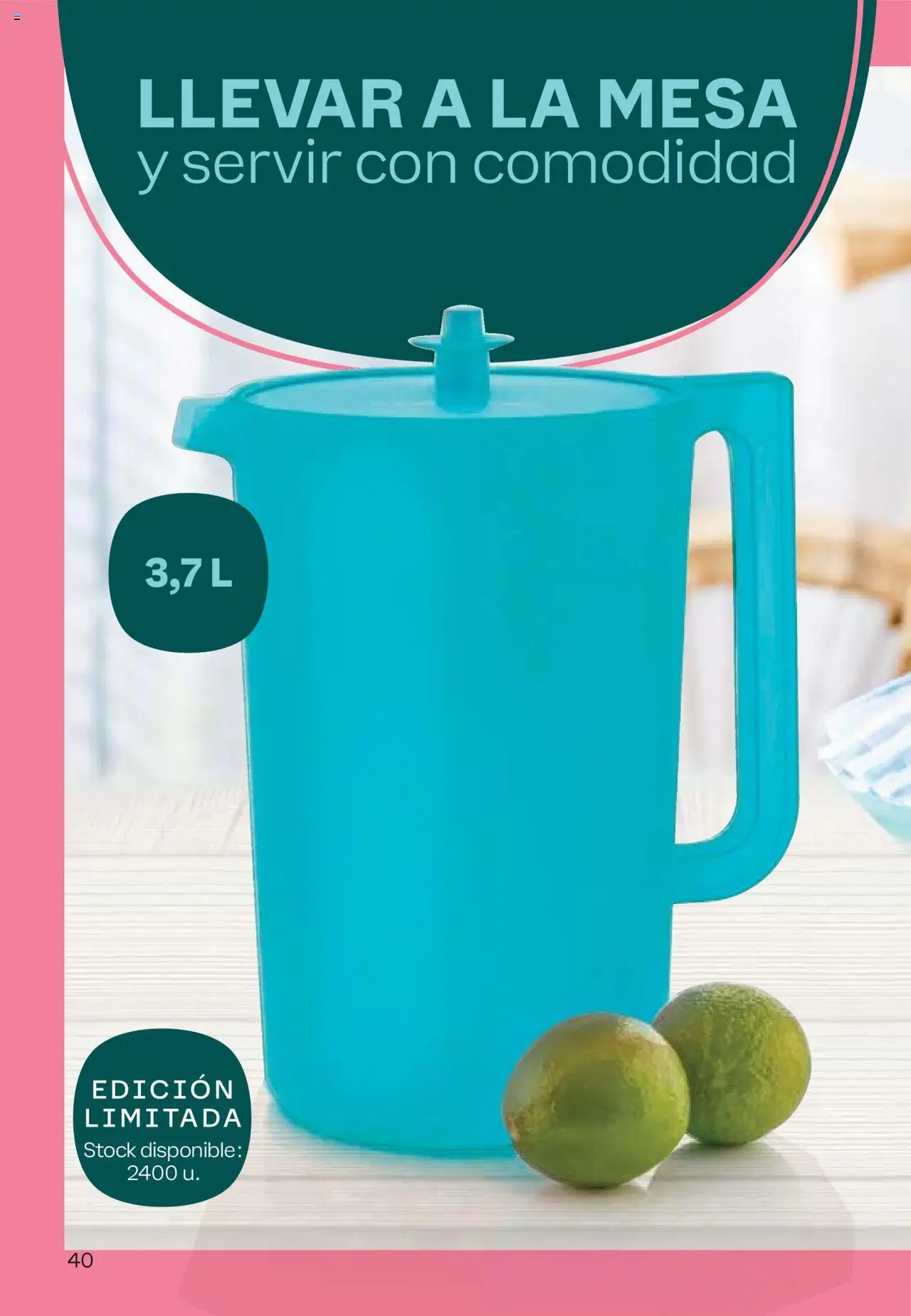 Tupperware Folleto │ válido desde el 11.08.2025 | Página: 41 | Productos: Mesa
