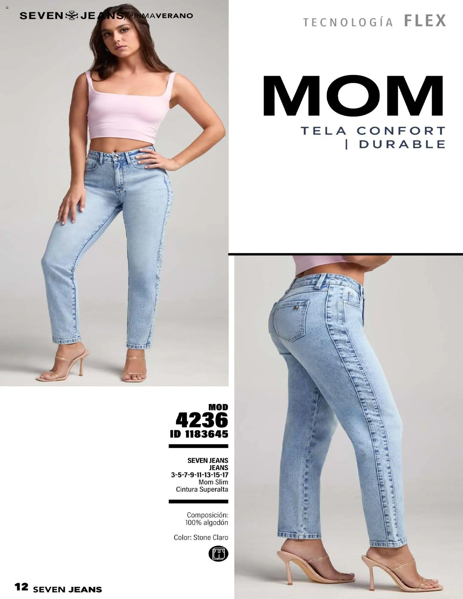 Nuevas ofertas de Price Shoes válidas en toda la República Mexicana desde el 09.02.2026. ¡Encuentra las mejores ofertas en Price Shoes catálogo Seven Jeans Denim! | Página: 12