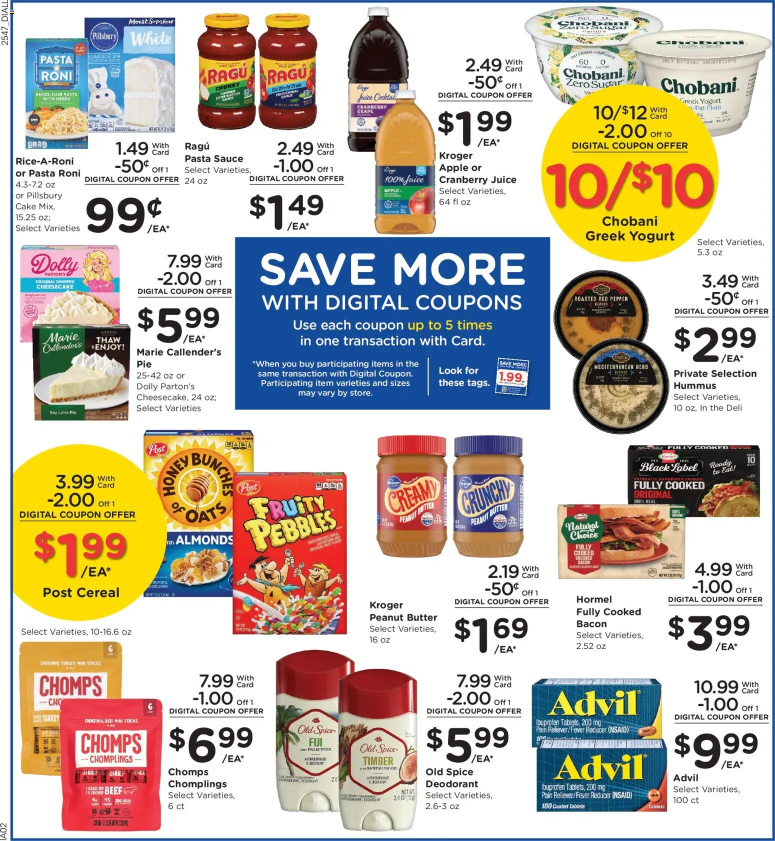 Dillons Weekly Ad - KS - valid from 26.12.2025 | Page: 5 | Products: Juice, Pasta, Sugar, Pepper