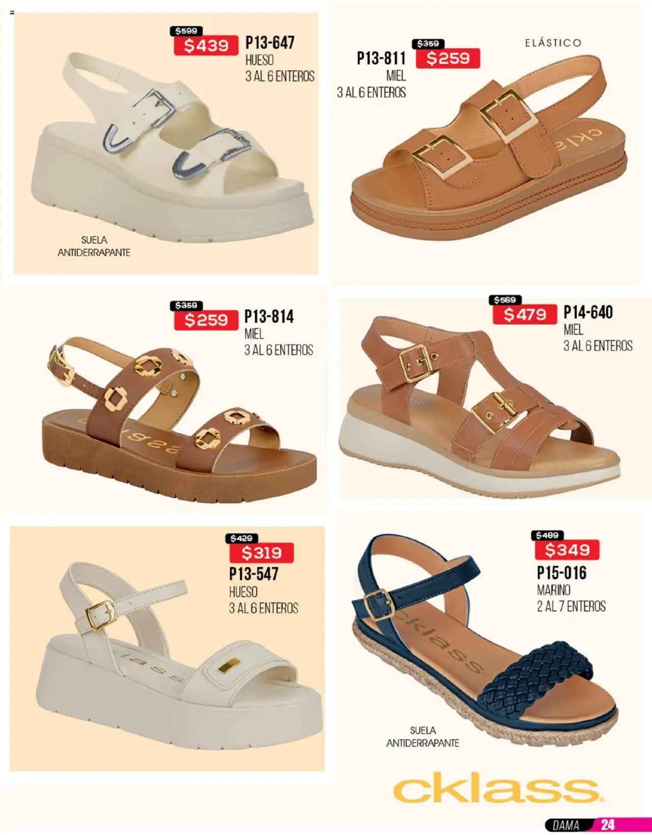 Nuevas ofertas de Cklass válidas en toda la República Mexicana desde el 23.06.2025. ¡Encuentra las mejores ofertas en Cklass catálogo Rebajas Sobre Calzado! | Página: 25