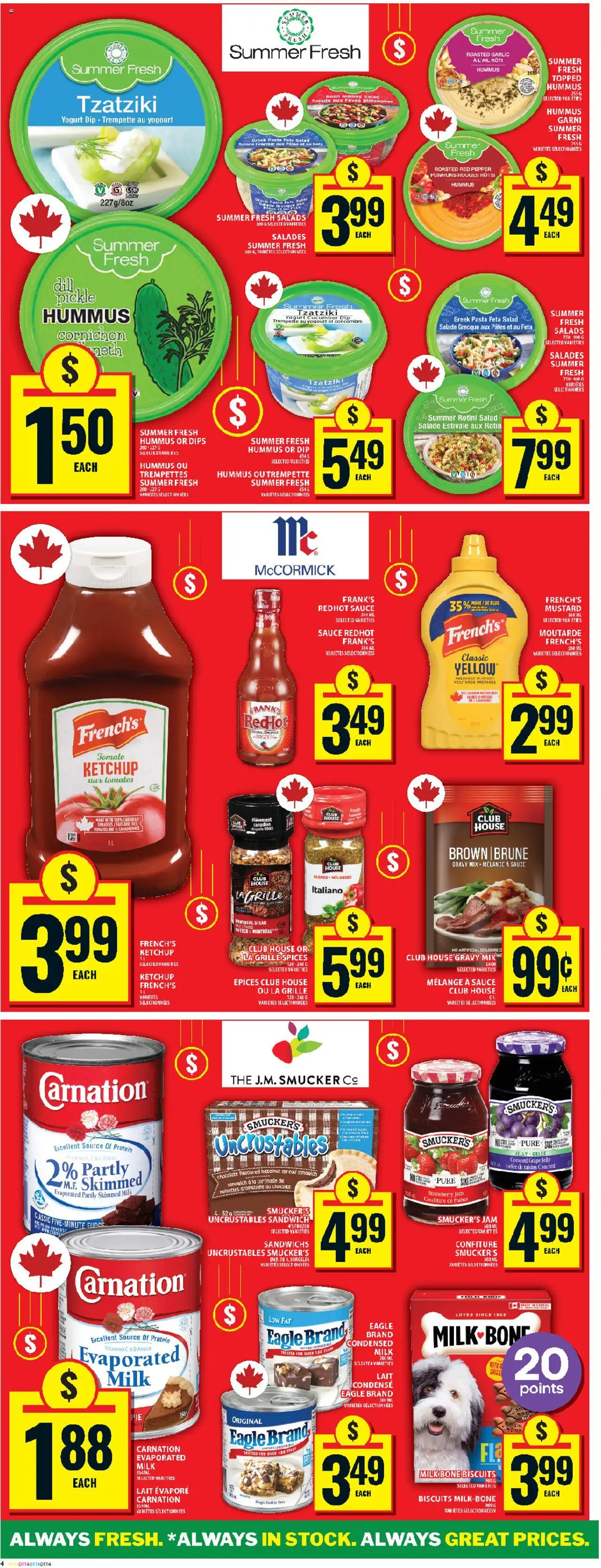 Food Basics flyer valid from 28.08.2025 | Page: 7 | Products: Pasta, Ketchup, Yogurt, Chocolate