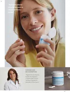 Nuevas ofertas de Oriflame válidas en toda la República Mexicana desde el 10.02.2024. ¡Encuentra las mejores ofertas en Oriflame guía de Producto Wellosophy 2024! | Página: 41