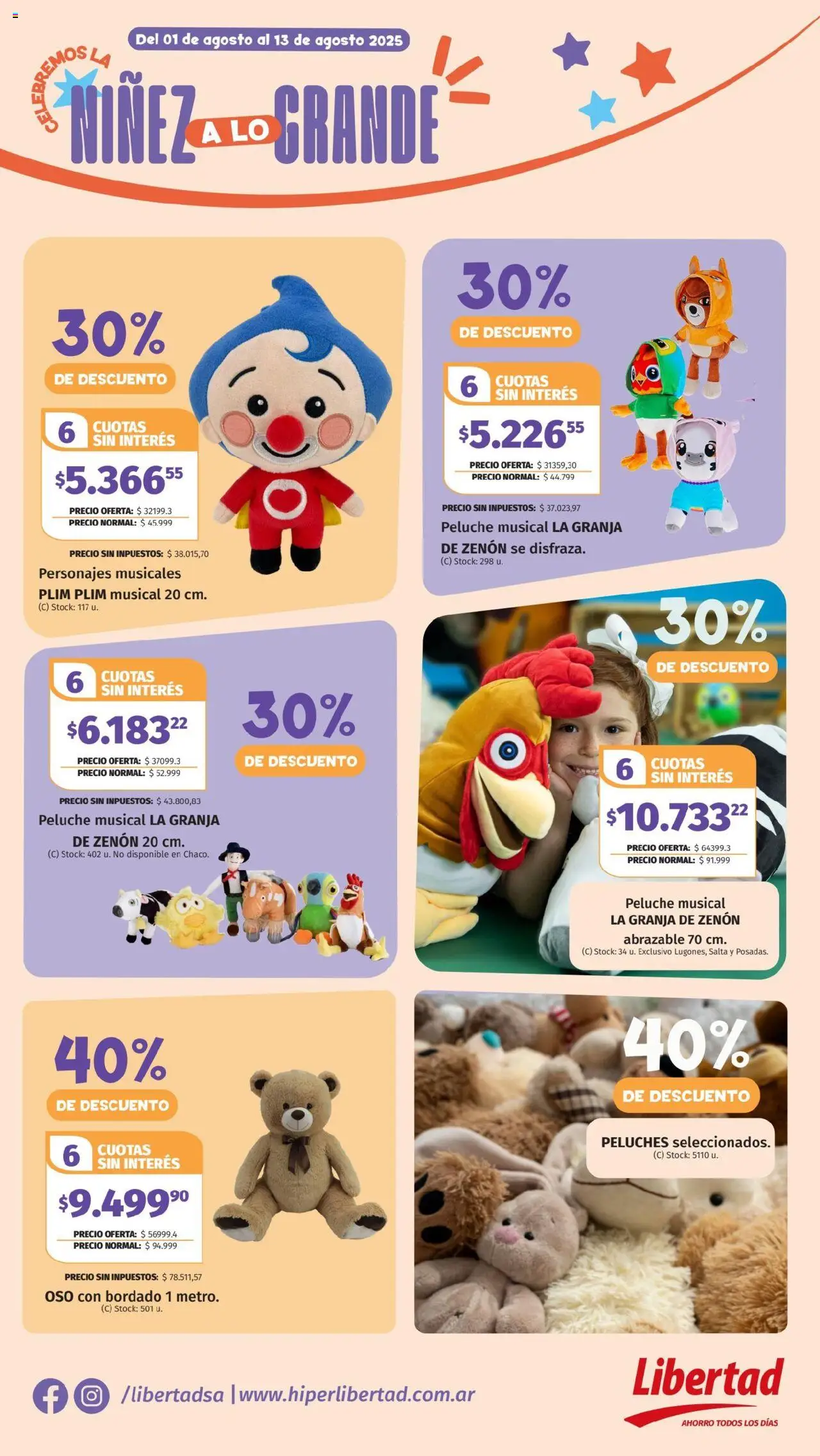 Hipermercado Libertad - Celebremos la niñez a lo grande │ válido desde el 01.08.2025 | Página: 6