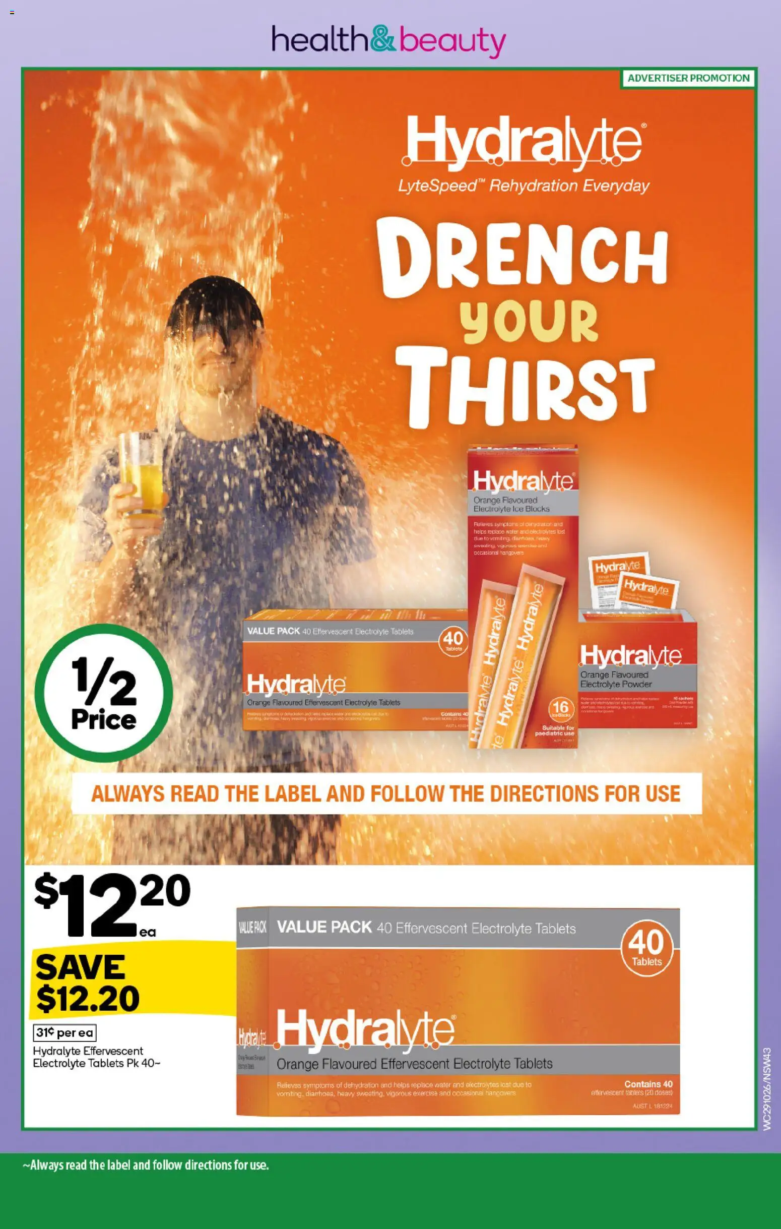 Woolworths catalogue - valid from 29.10.2025 | Page: 43 | Products: Powder, Water, Tablets