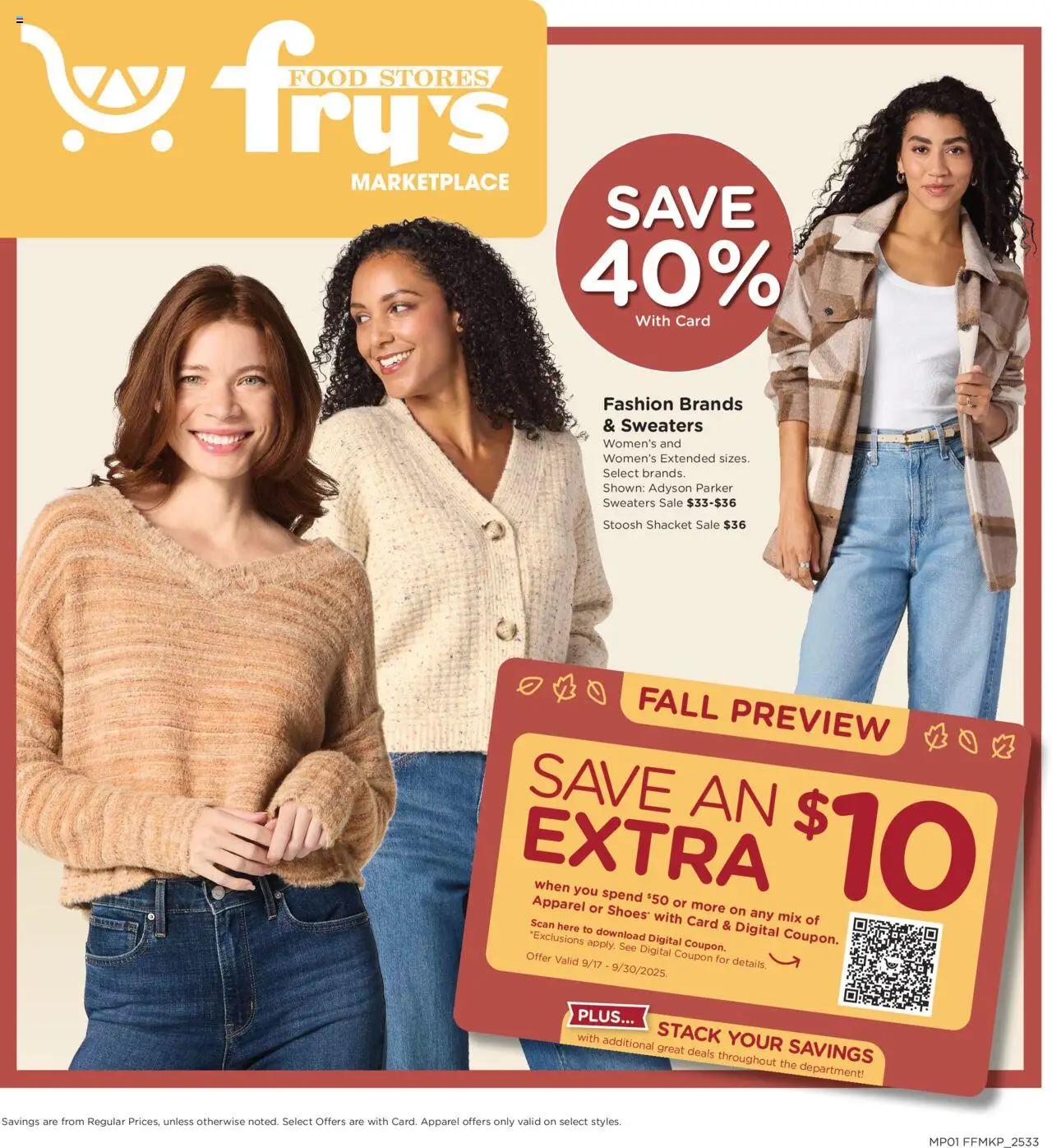 Fry's Food Home & Apparel - valid from 17.09.2025 | Page: 1