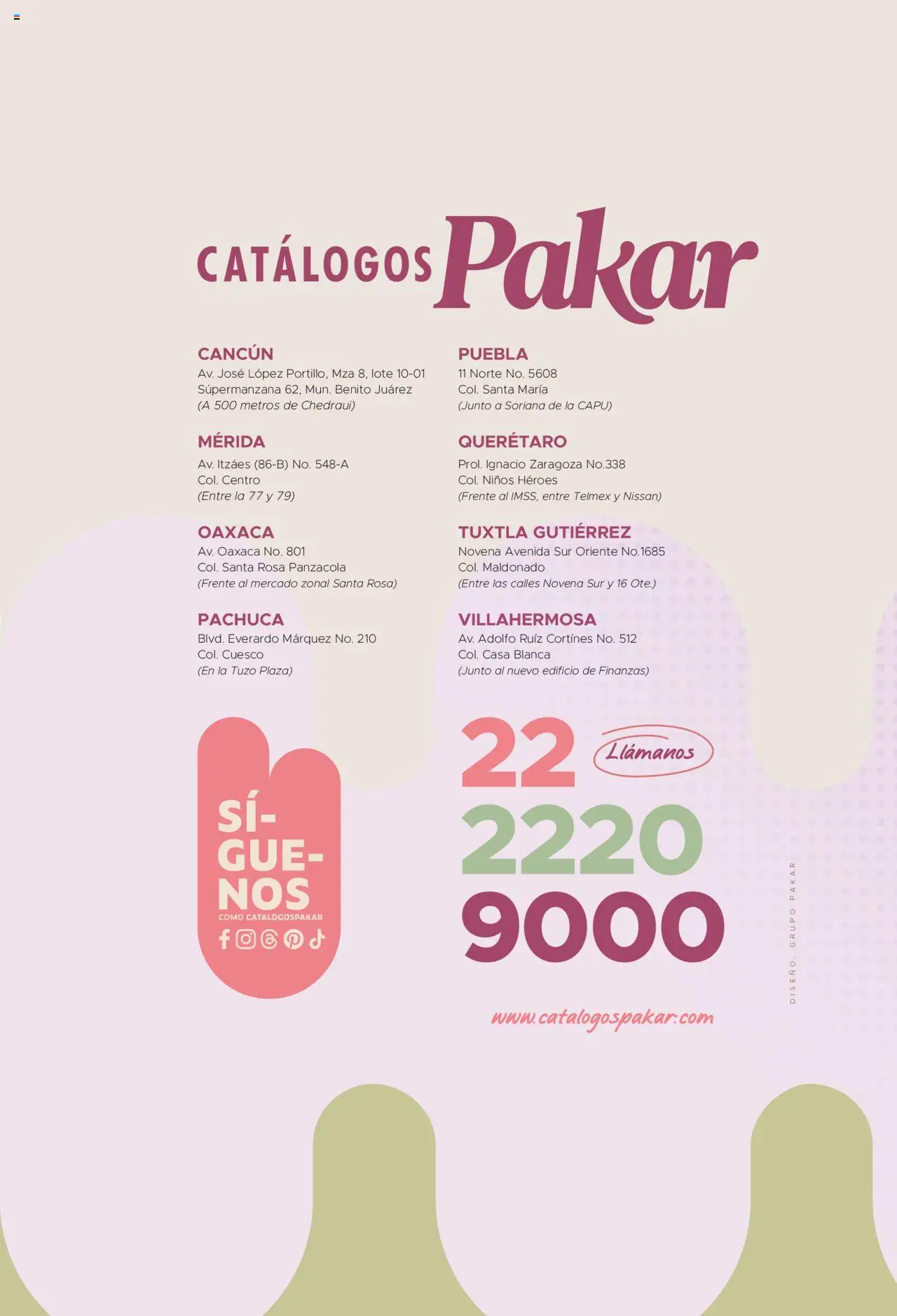 Nuevas ofertas de SC Pakar válidas en toda la República Mexicana desde el 24.07.2025. ¡Encuentra las mejores ofertas en SC Pakar - Catálogo Nina otoño / invierno! | Página: 275