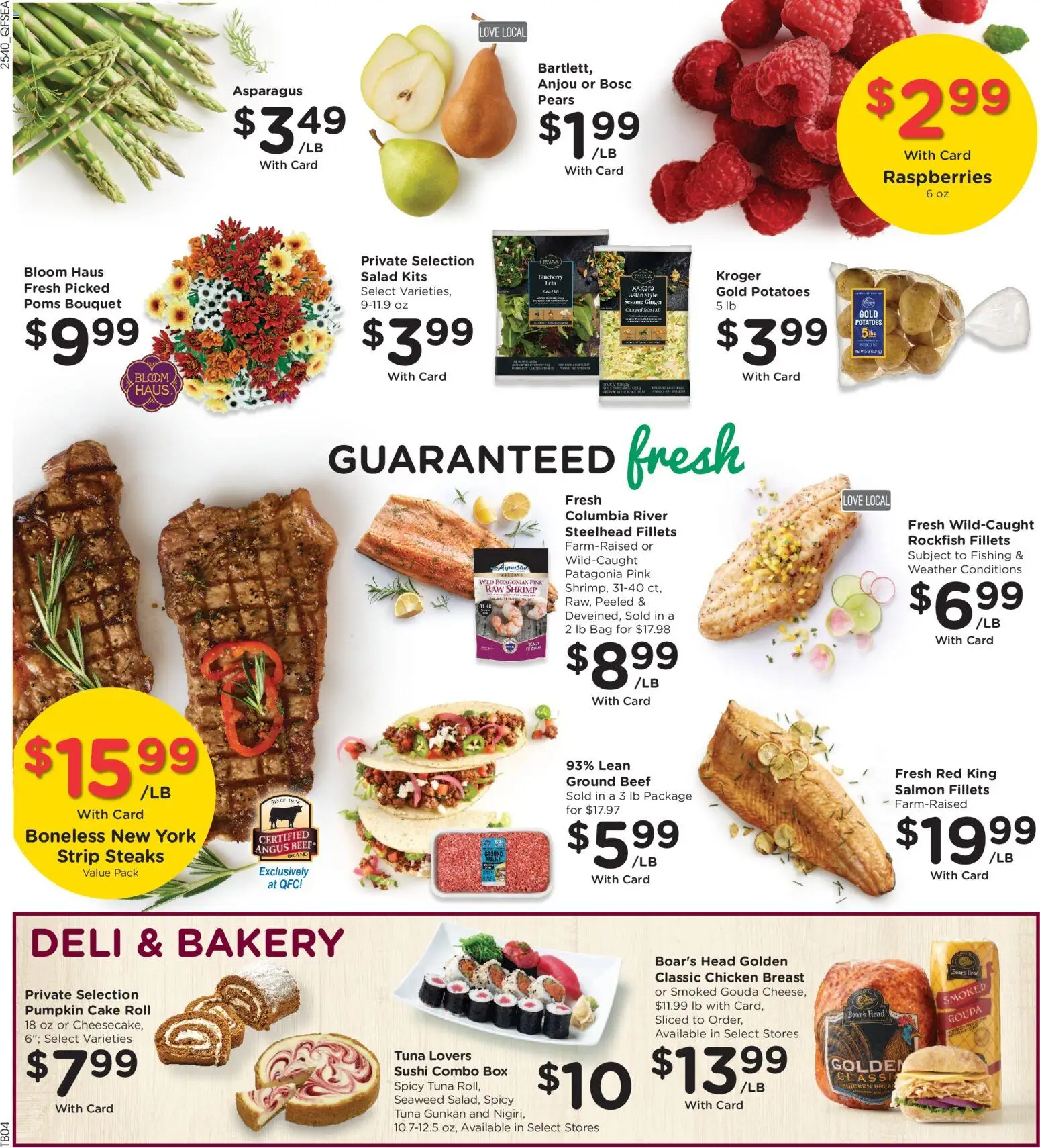 QFC Weekly Ad - WA - valid from 05.11.2025 | Page: 11 | Products: Ginger, Box, Potatoes, Bag