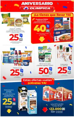 Olímpica revista - valida desde el 13.08.2025 | Página: 4 | Productos: Azucar, Sal, Queso, Pan