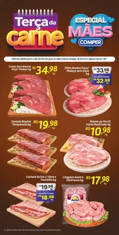 Comper ofertas Terça da Carne - Pré-Visualização do folheto da loja Comper, válido de 28.04.2026 | Página: 1