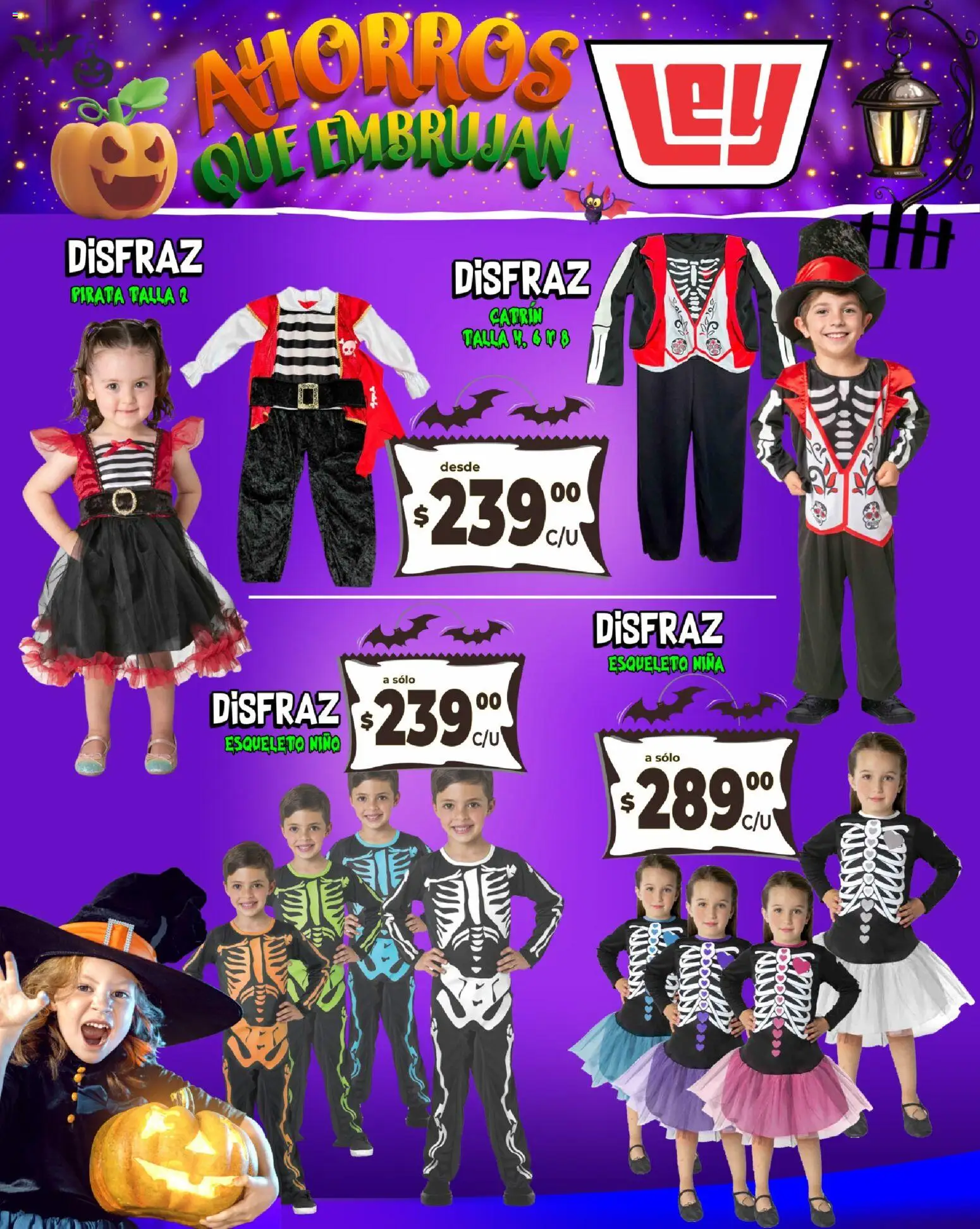 Nuevas ofertas de Casa Ley válidas en toda la República Mexicana desde el 24.10.2025. ¡Encuentra las mejores ofertas en Casa Ley Folleto Halloween! | Página: 3