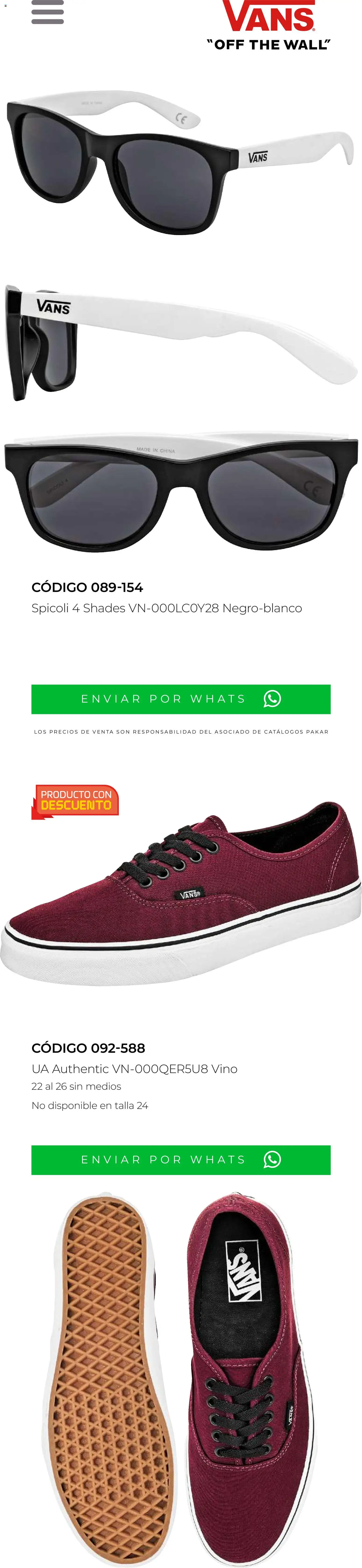 Nuevas ofertas de SC Pakar válidas en toda la República Mexicana desde el 28.11.2025. ¡Encuentra las mejores ofertas en SC Pakar catálogo Premium Invierno ! | Página: 178 | Productos: Vino