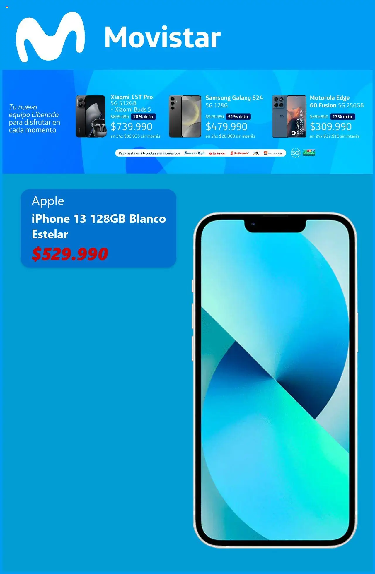 Movistar ofertas  │ válido desde el 14.10.2025 | Página: 7 | Productos: Banco