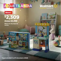 Vista previa de Walmart catálogo Juguetilandia, nuevo folleto de la tienda, válido en México a partir del 08.01.2026