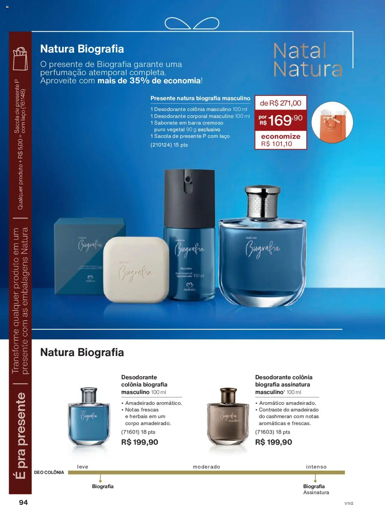 Natura Folheto - válido de 01.10.2025 | Página: 94 | Produtos: Desodorante, Sabonete
