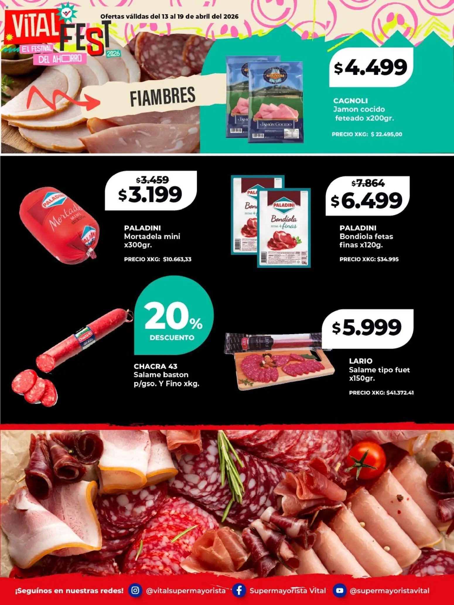 Vital - Especial de frescos a la mesa │ válido desde el 13.04.2026 | Página: 6