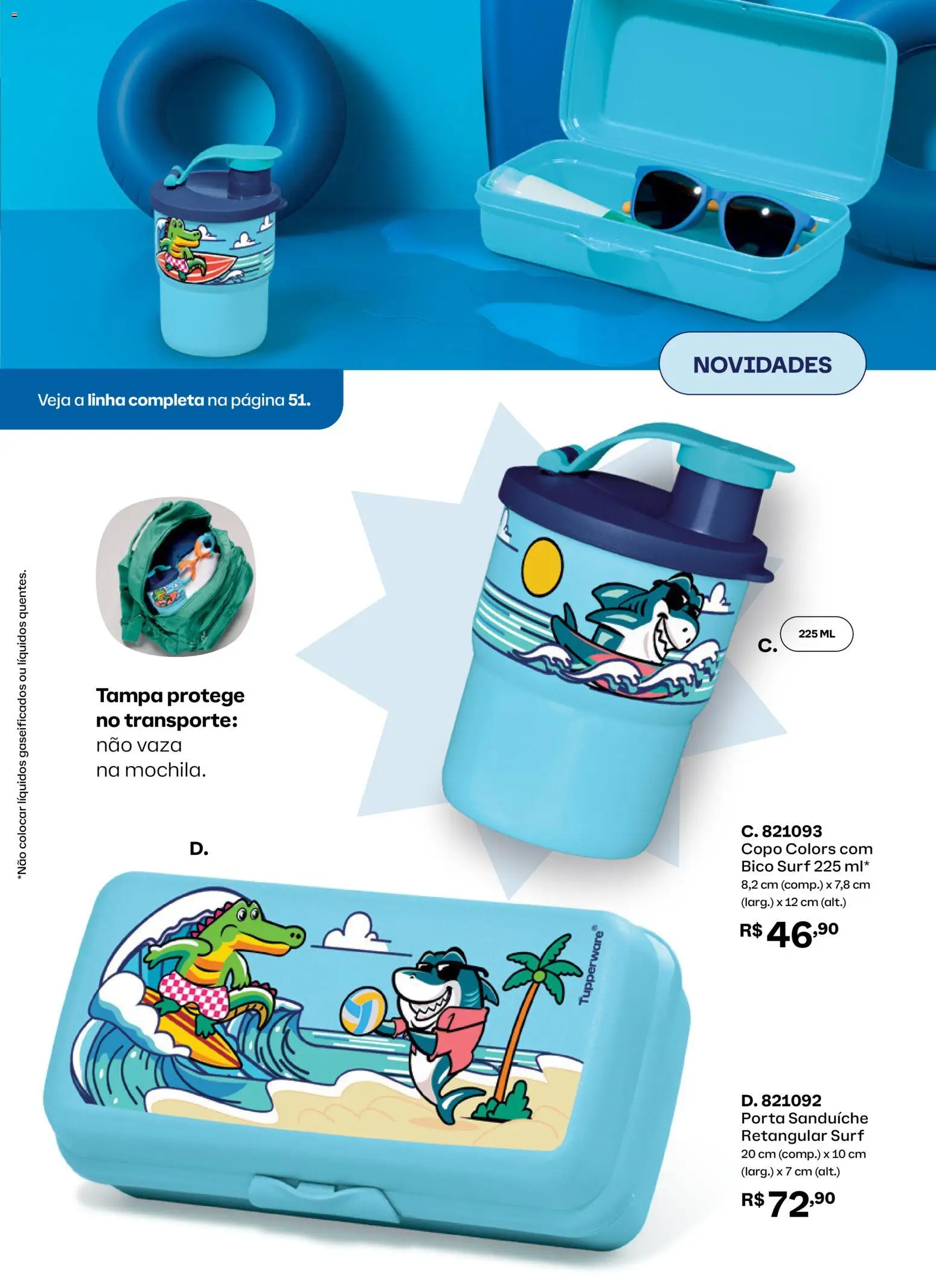 Tupperware Folheto - válido de 01.02.2026 | Página: 73 | Produtos: Porta, Sanduíche, Bico