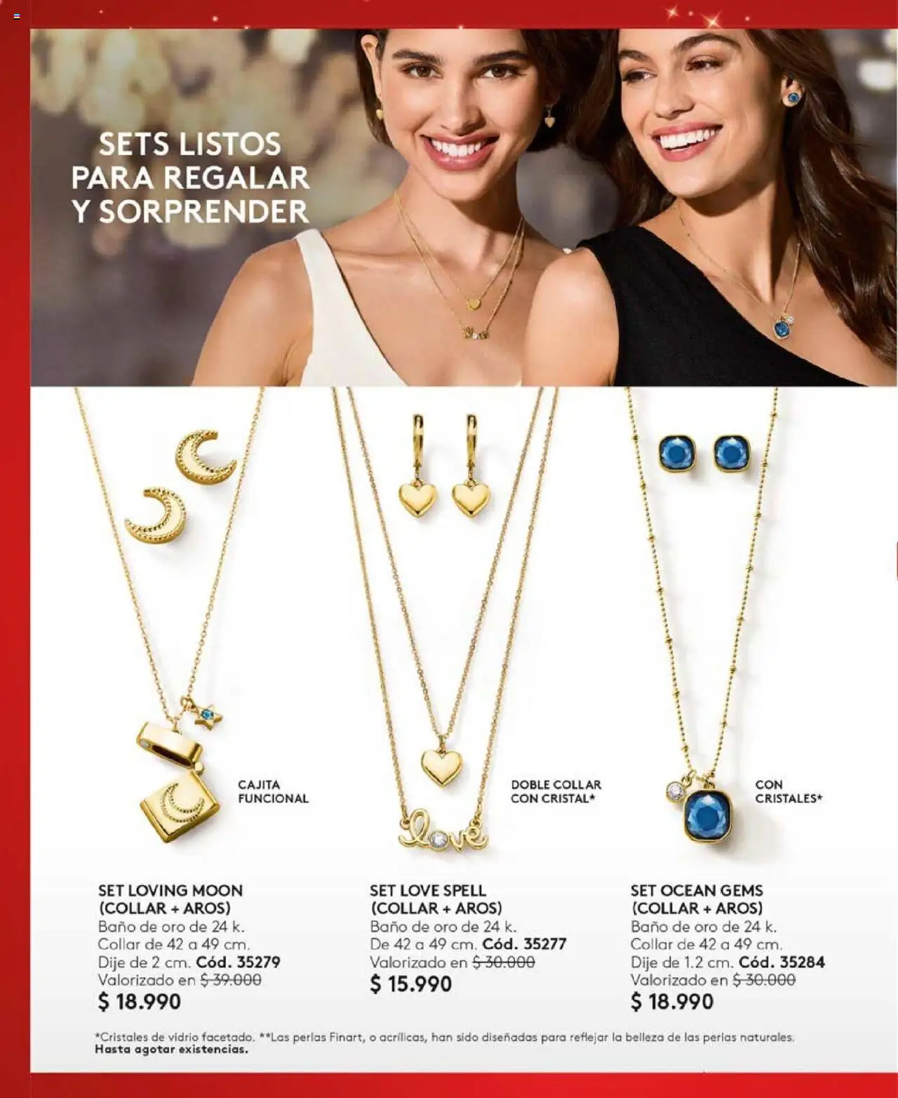 Catálogo Ésika Campaña 17 │ válido desde el 14.10.2025 | Página: 122 | Productos: Baño, Collar, Aros, Dije