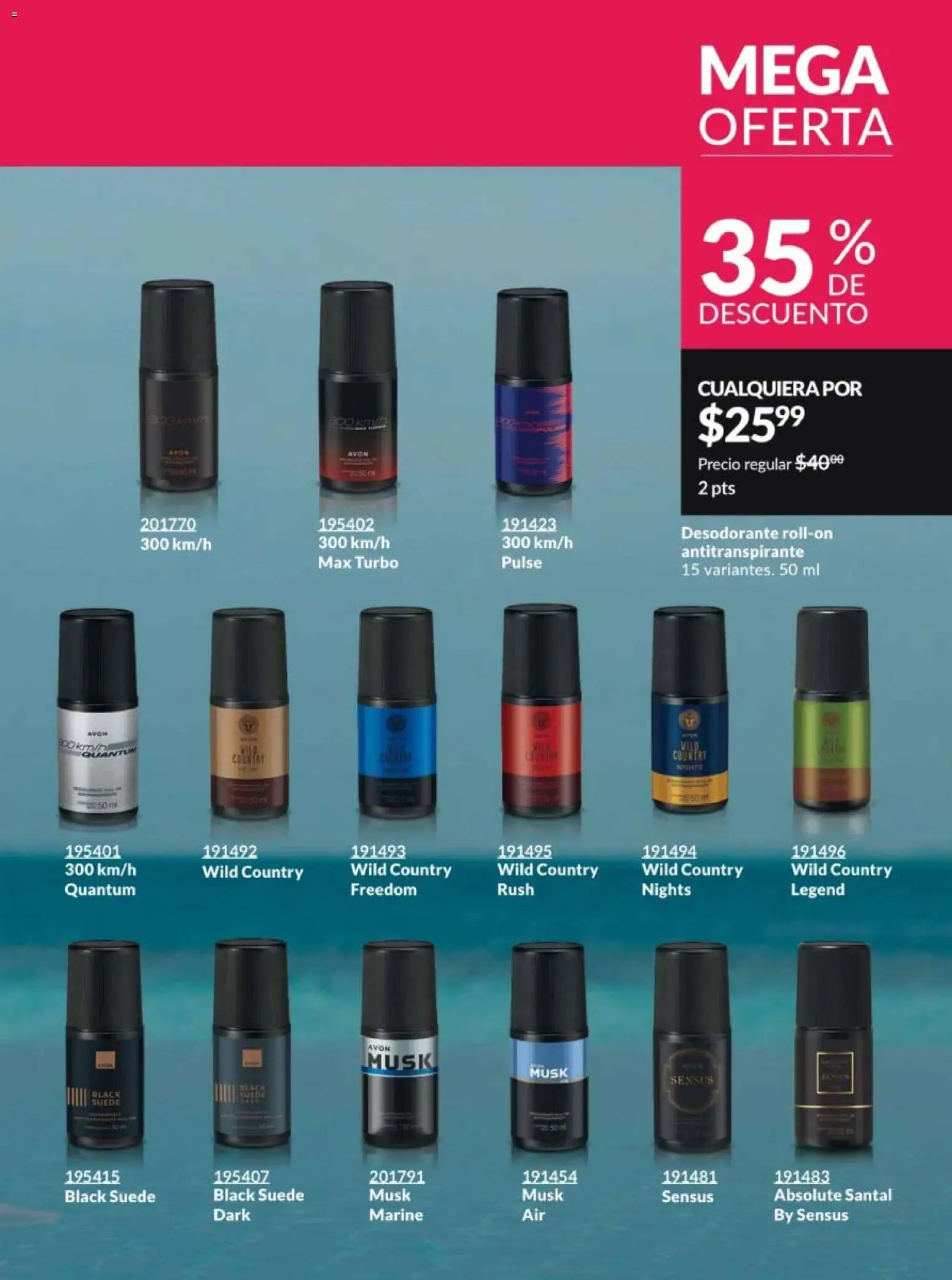 Nuevas ofertas de AVON válidas en toda la República Mexicana desde el 13.03.2026. ¡Encuentra las mejores ofertas en AVON campaña 5 2026! | Página: 121