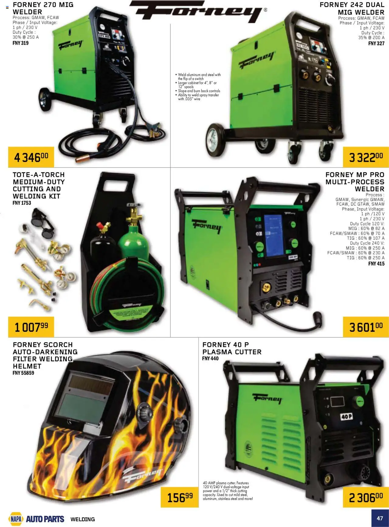 NAPA Auto Parts flyer valid from 01.10.2025 | Page: 47